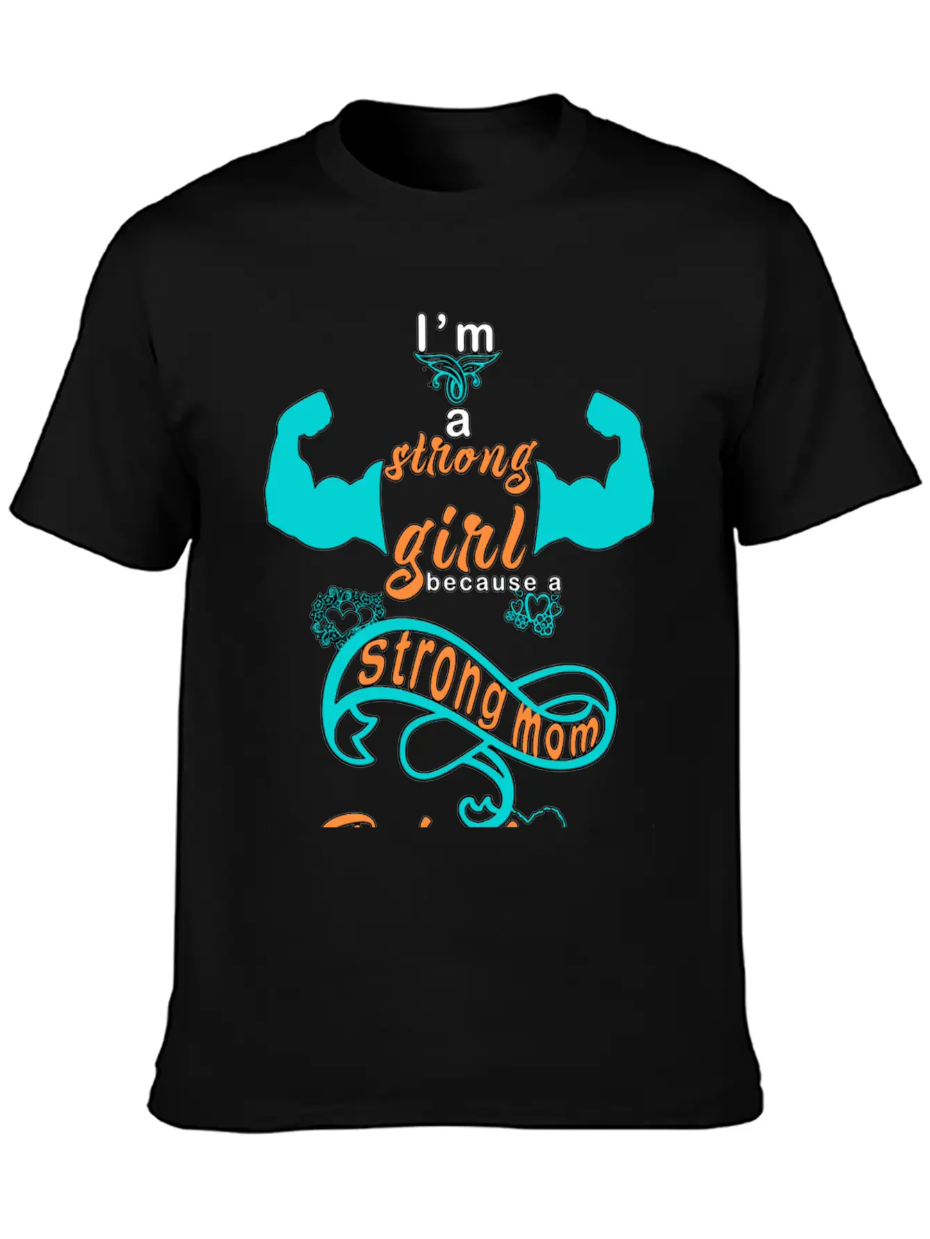 Strong Girl By A Strong Mom Soft Cotton Short Sleeve Tee – Unisex Wardrobe Staple