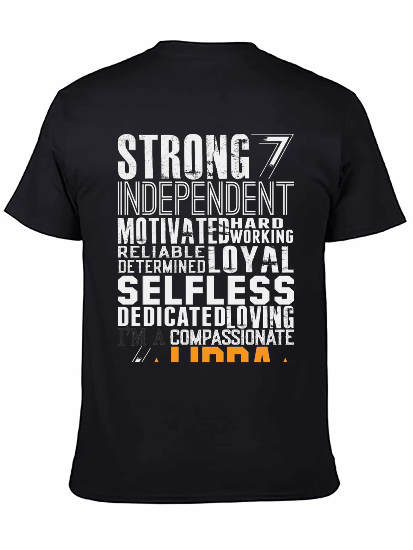 Strong Independent Motivated Libra Lightweight Cotton T-Shirt – Daily Comfort Graphic Shirt