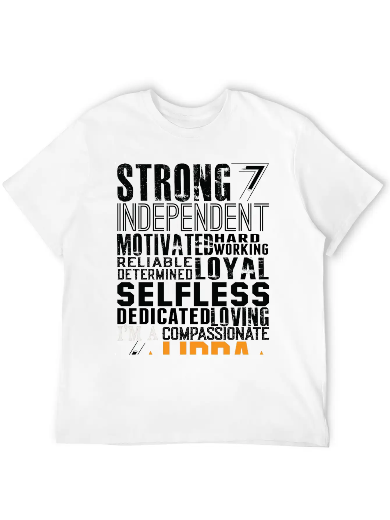 Strong Independent Motivated Libra Lightweight Cotton T-Shirt – Daily Comfort Graphic Shirt