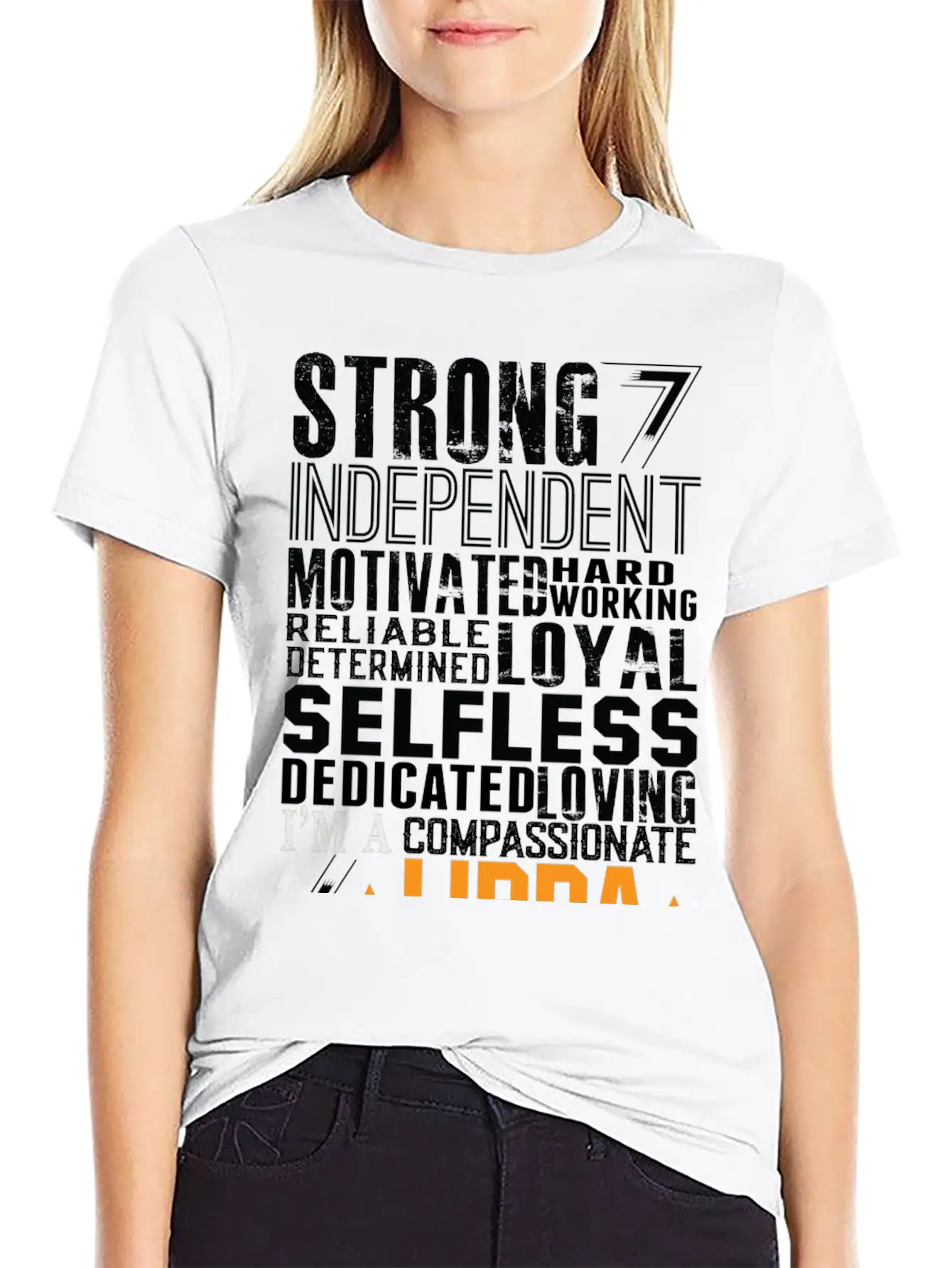Strong Independent Motivated Libra Lightweight Cotton T-Shirt – Daily Comfort Graphic Shirt