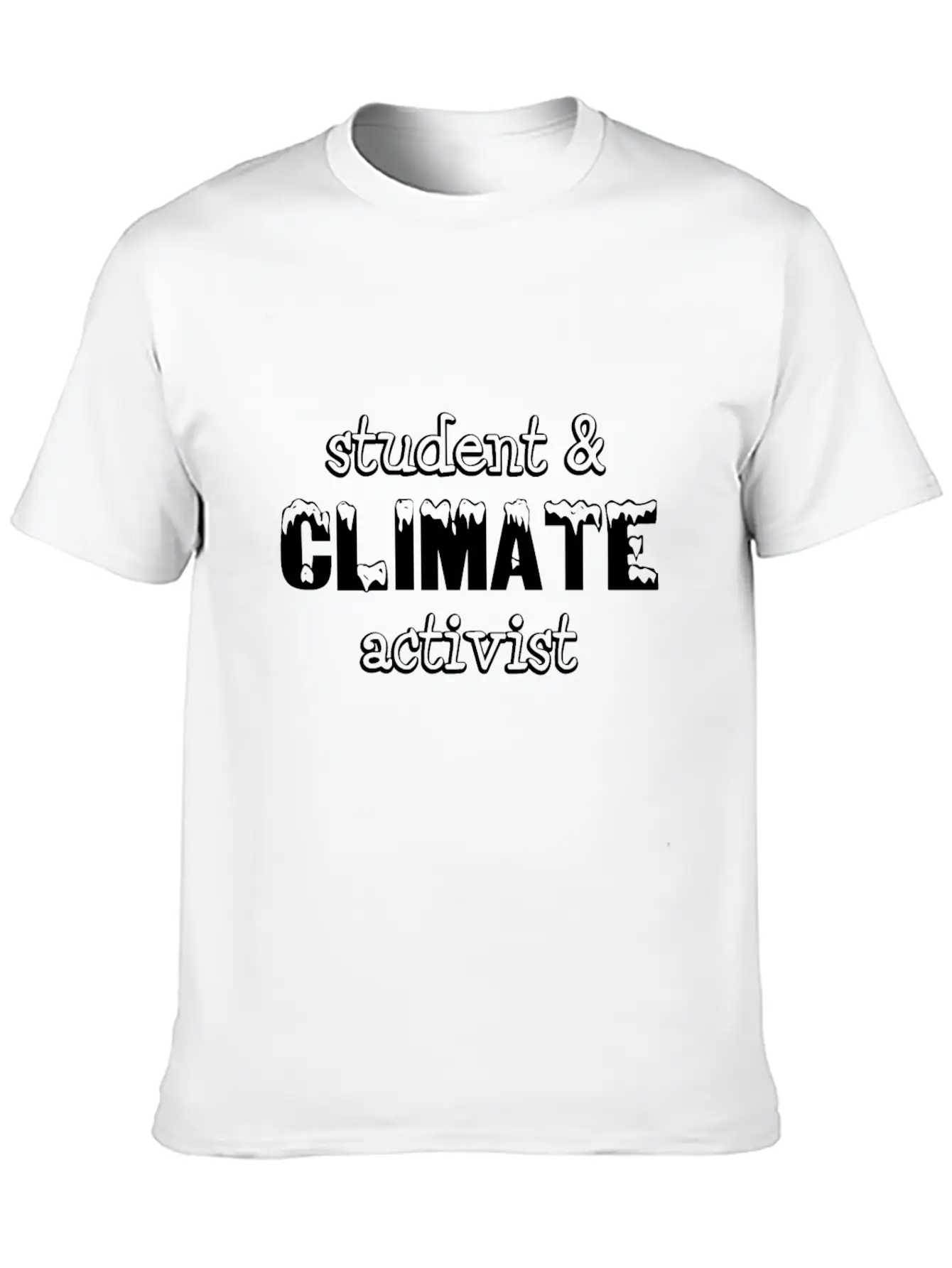 Students Climate Activist | Protection Environment Relaxed Everyday Tee – Lightweight And Durable Cotton