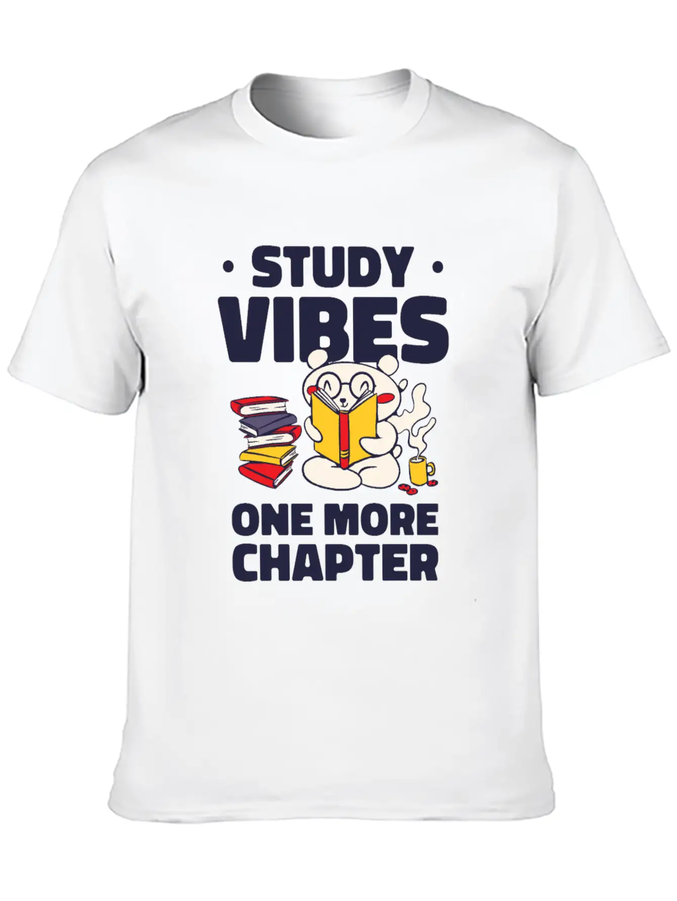 Studying Student Learning Bear Lover Bookworm Bear Classic Fit Graphic Tee For Daily Comfort – Unisex Cotton Shirt