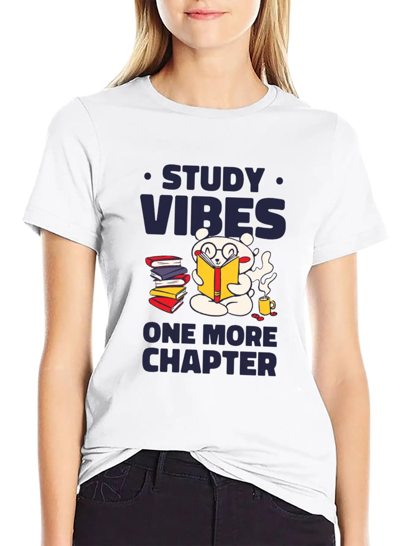 Studying Student Learning Bear Lover Bookworm Bear Classic Fit Graphic Tee For Daily Comfort – Unisex Cotton Shirt