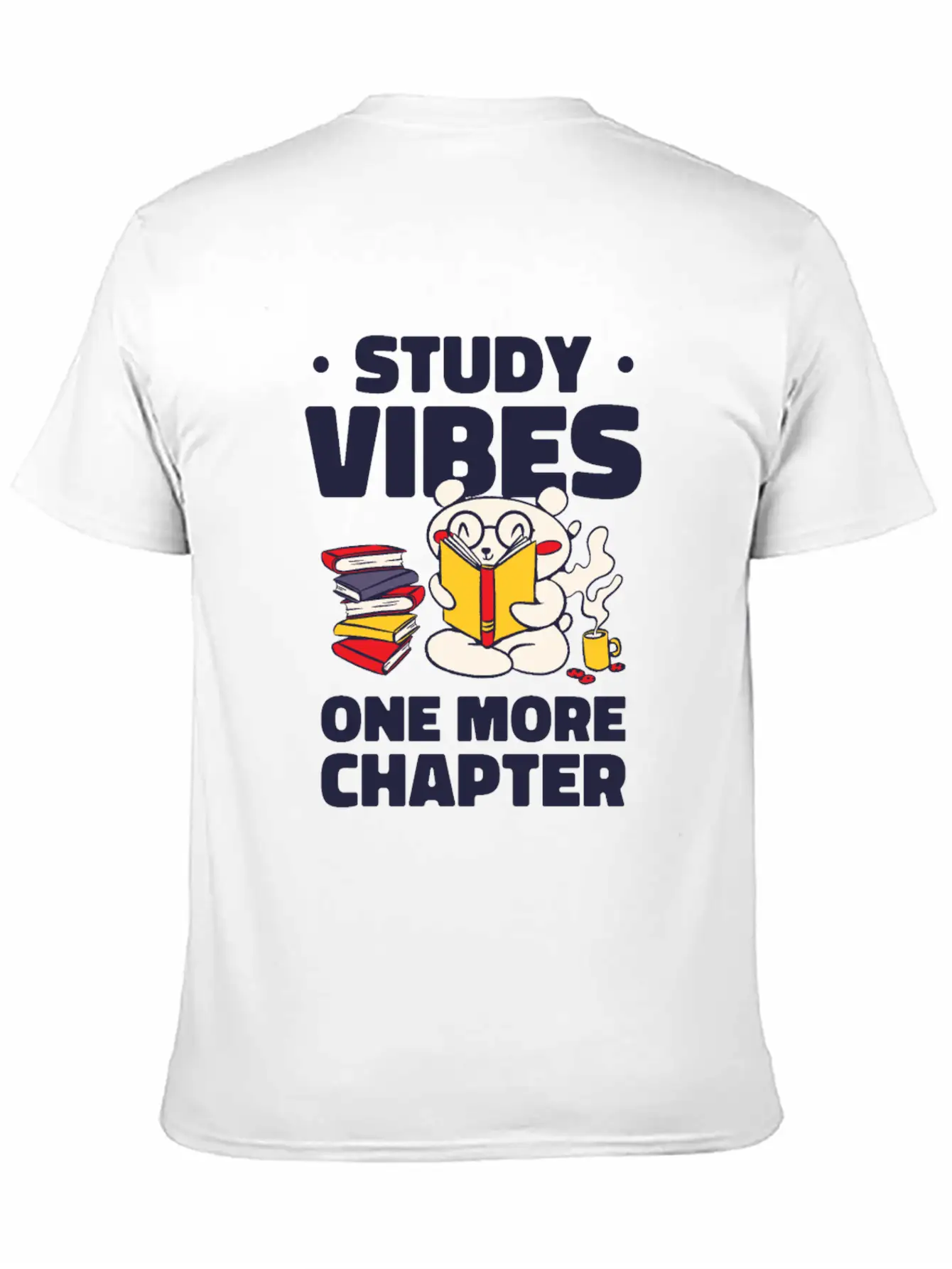 Studying Student Learning Bear Lover Bookworm Bear Classic Fit Graphic Tee For Daily Comfort – Unisex Cotton Shirt