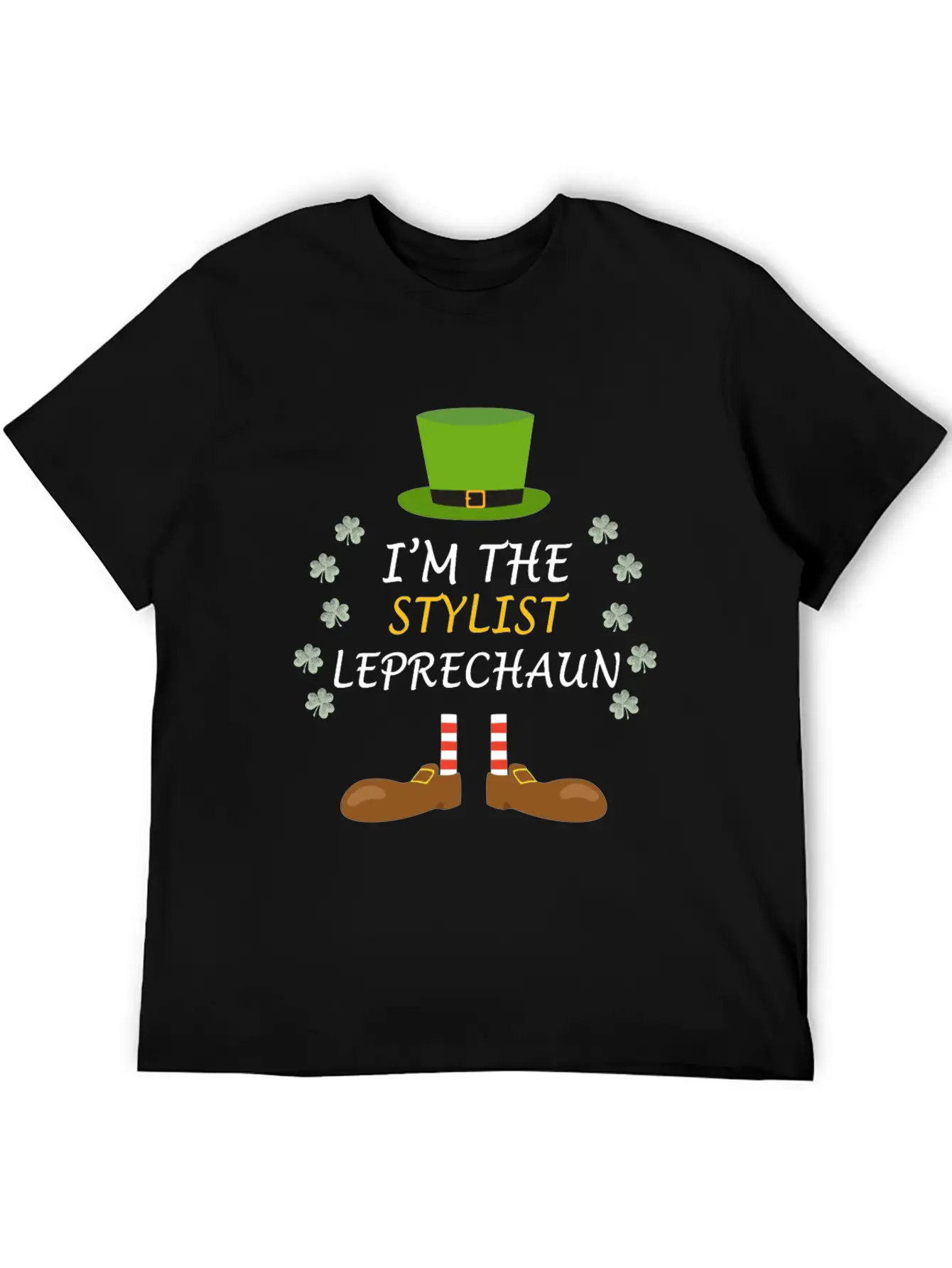 Stylist Leprechaun St Patricks Day Outfit Costume Soft Cotton Short Sleeve Tee – Unisex Wardrobe Staple