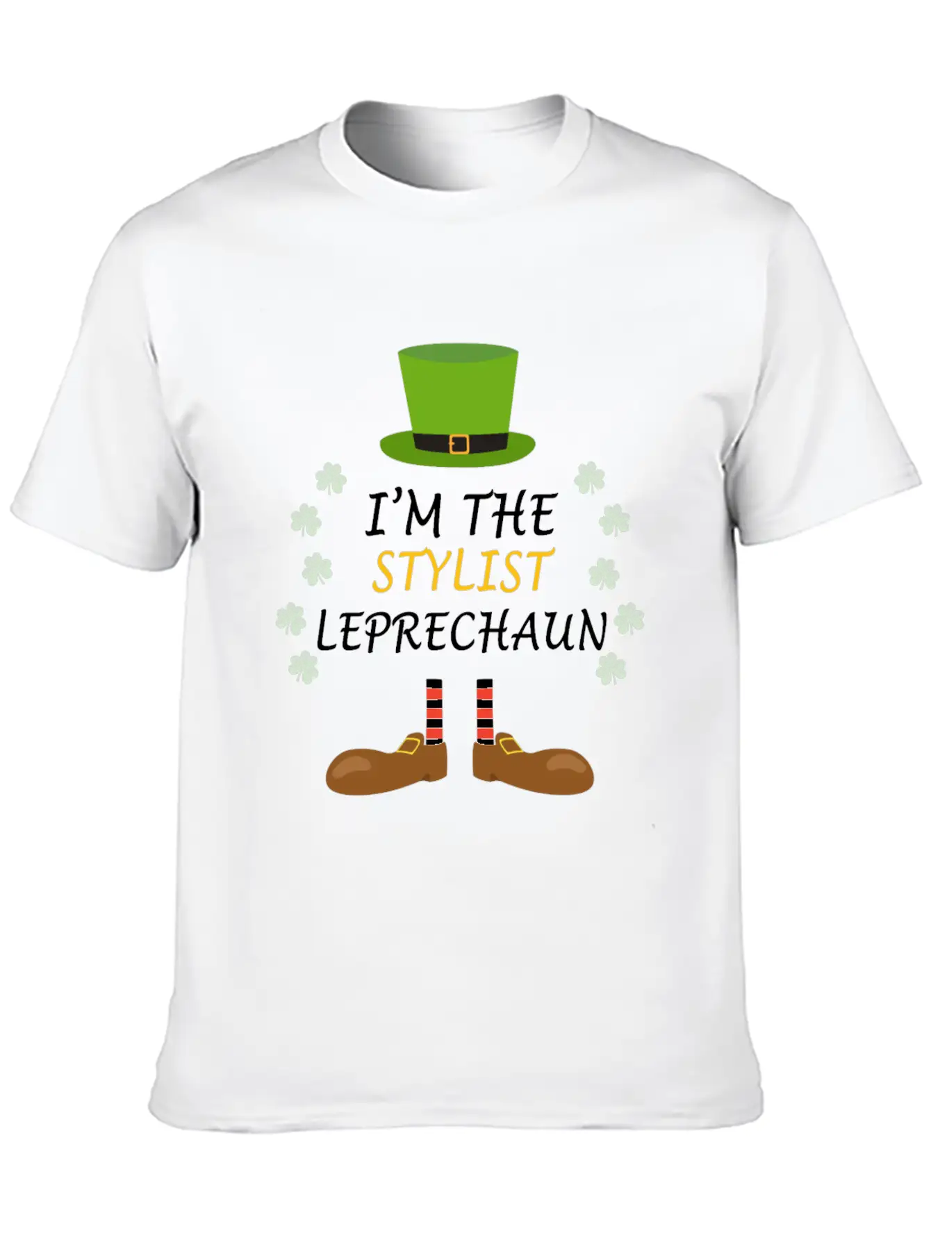Stylist Leprechaun St Patricks Day Outfit Costume Soft Cotton Short Sleeve Tee – Unisex Wardrobe Staple