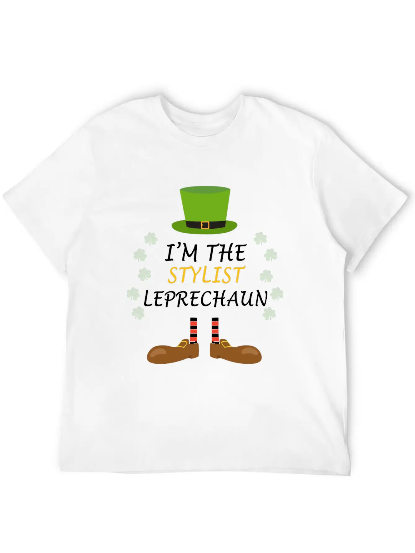 Stylist Leprechaun St Patricks Day Outfit Costume Soft Cotton Short Sleeve Tee – Unisex Wardrobe Staple