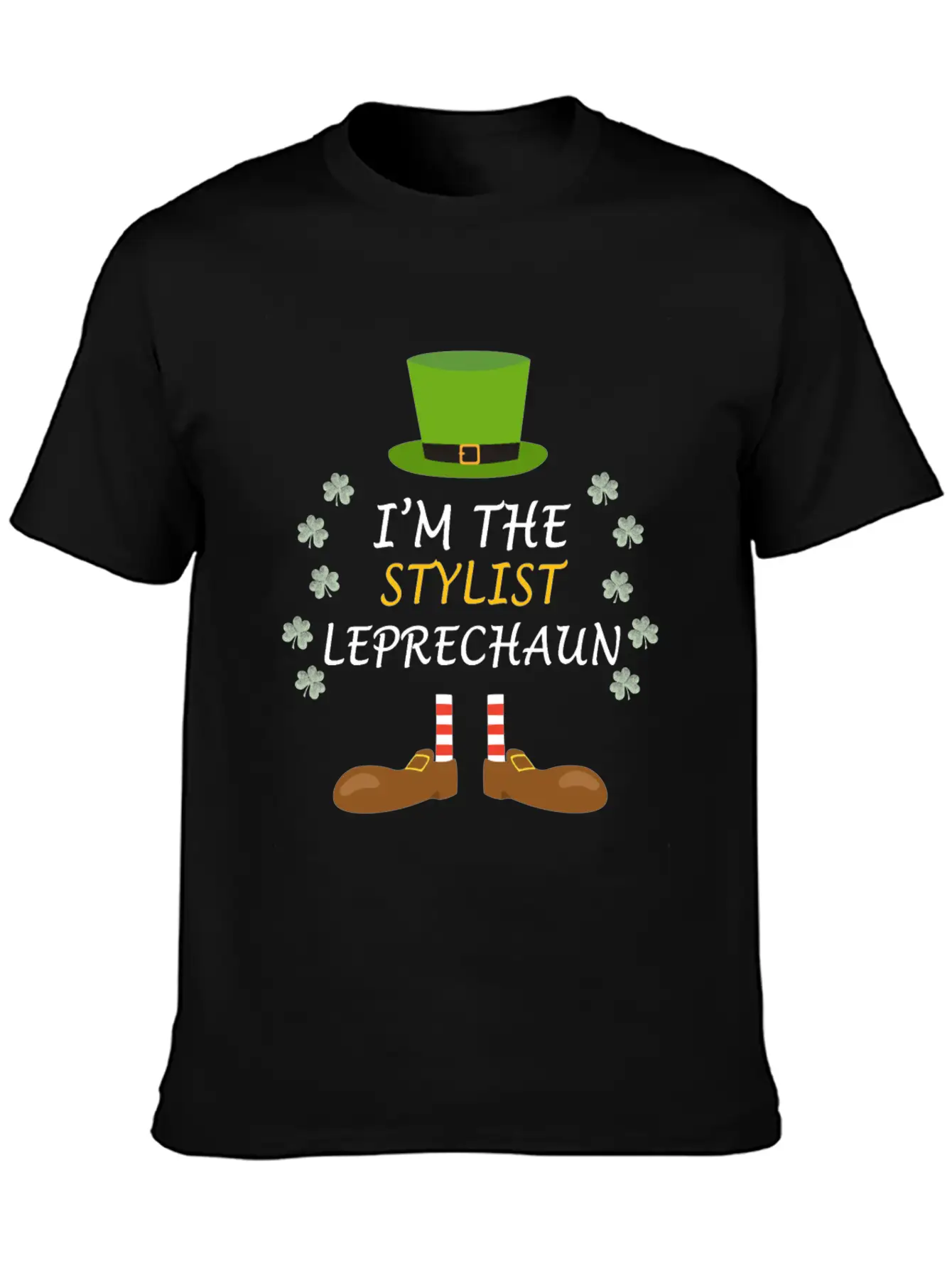 Stylist Leprechaun St Patricks Day Outfit Costume Soft Cotton Short Sleeve Tee – Unisex Wardrobe Staple