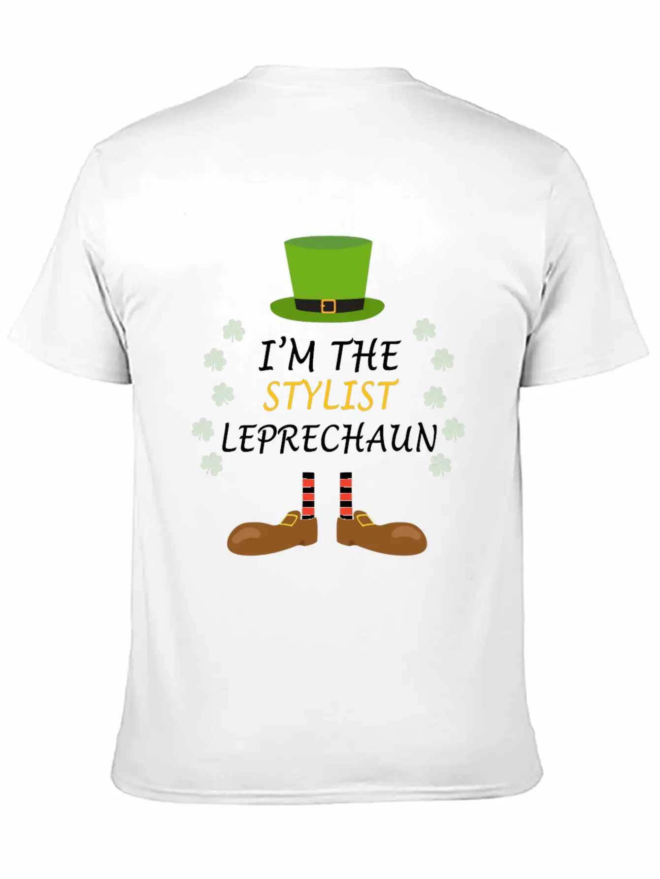 Stylist Leprechaun St Patricks Day Outfit Costume Soft Cotton Short Sleeve Tee – Unisex Wardrobe Staple