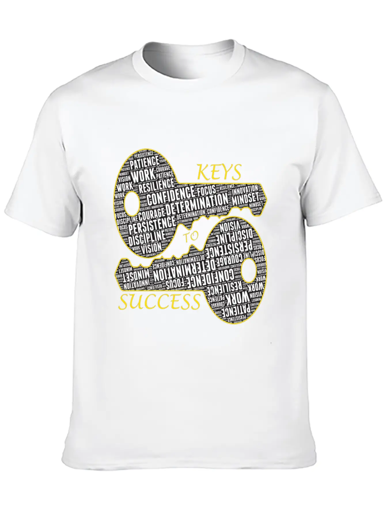 Success - Motivational Gift Modern Fit Casual T-Shirt ��� Clean And Versatile Design