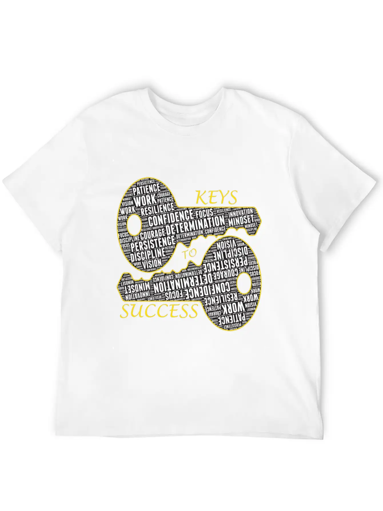 Success - Motivational Gift Modern Fit Casual T-Shirt ��� Clean And Versatile Design
