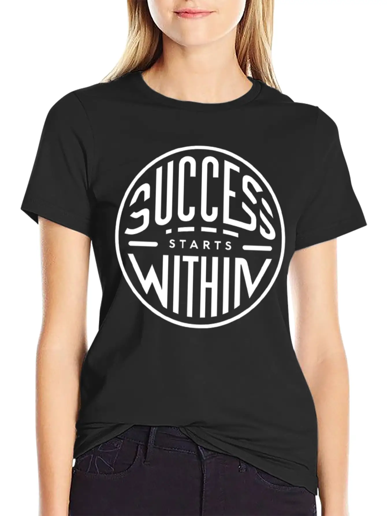 Success Starts Within Soft Cotton Short Sleeve Tee – Unisex Wardrobe Staple
