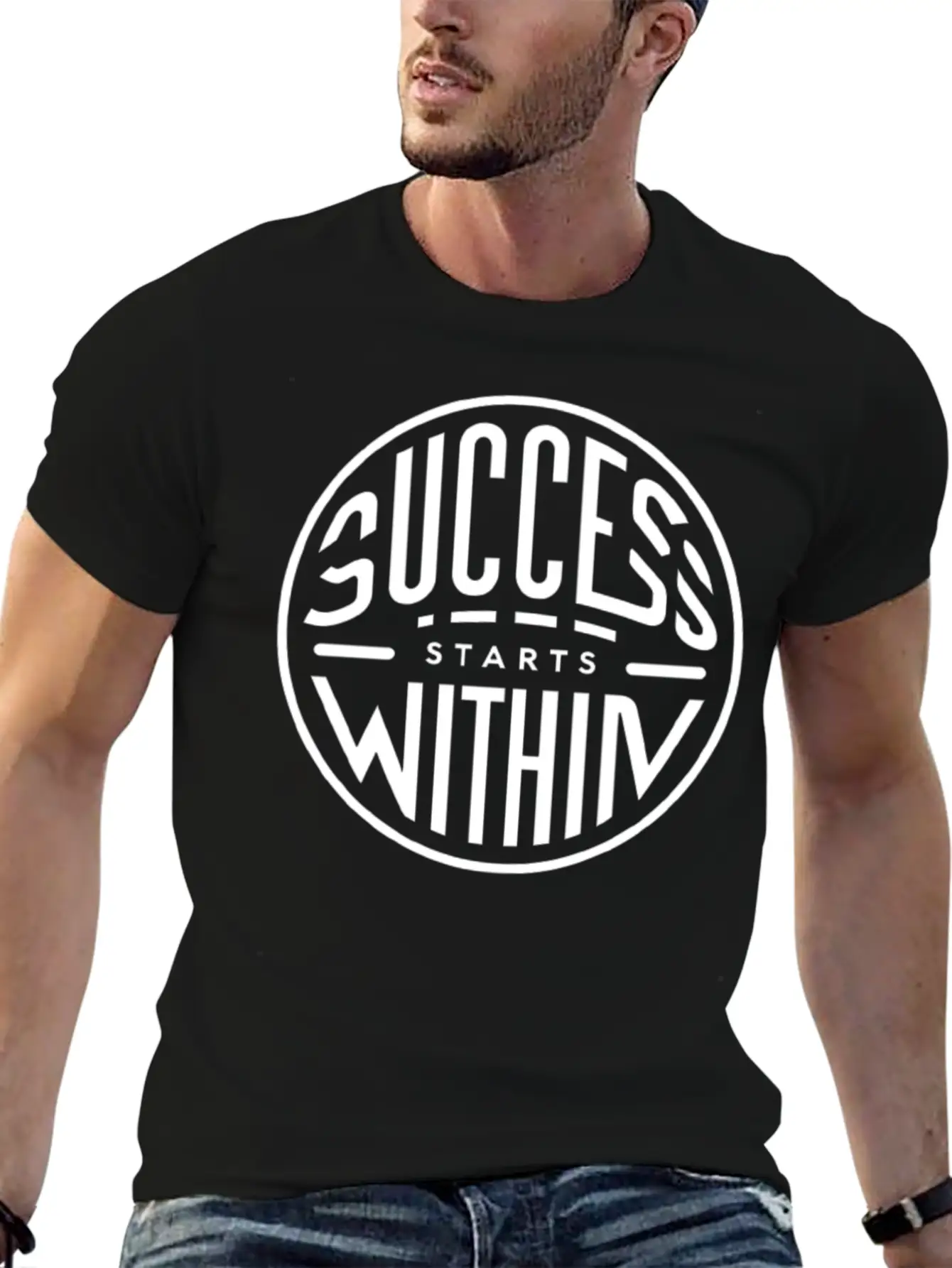 Success Starts Within Soft Cotton Short Sleeve Tee – Unisex Wardrobe Staple