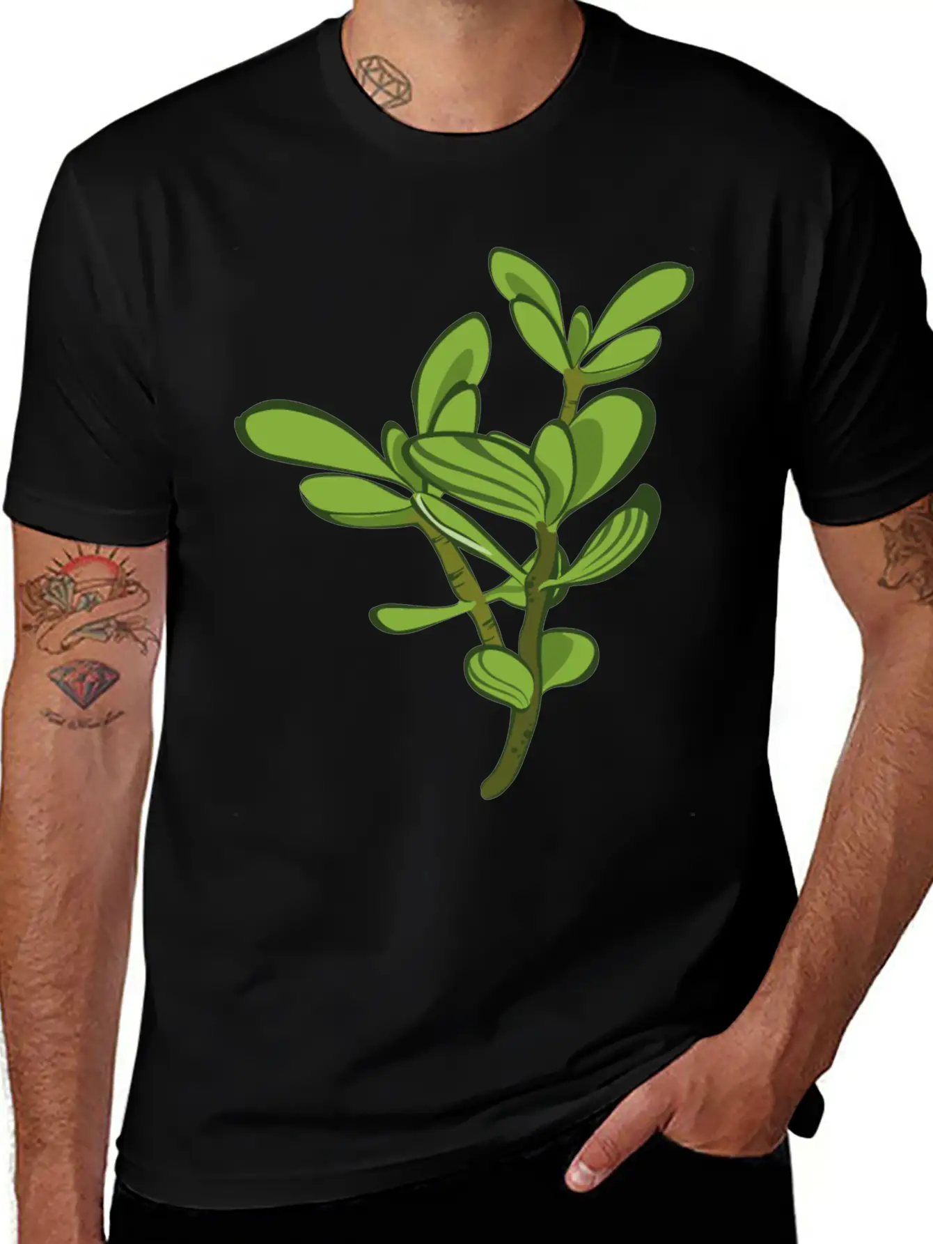 Succulent Unisex Casual T-Shirt – Clean Design For Daily Comfort