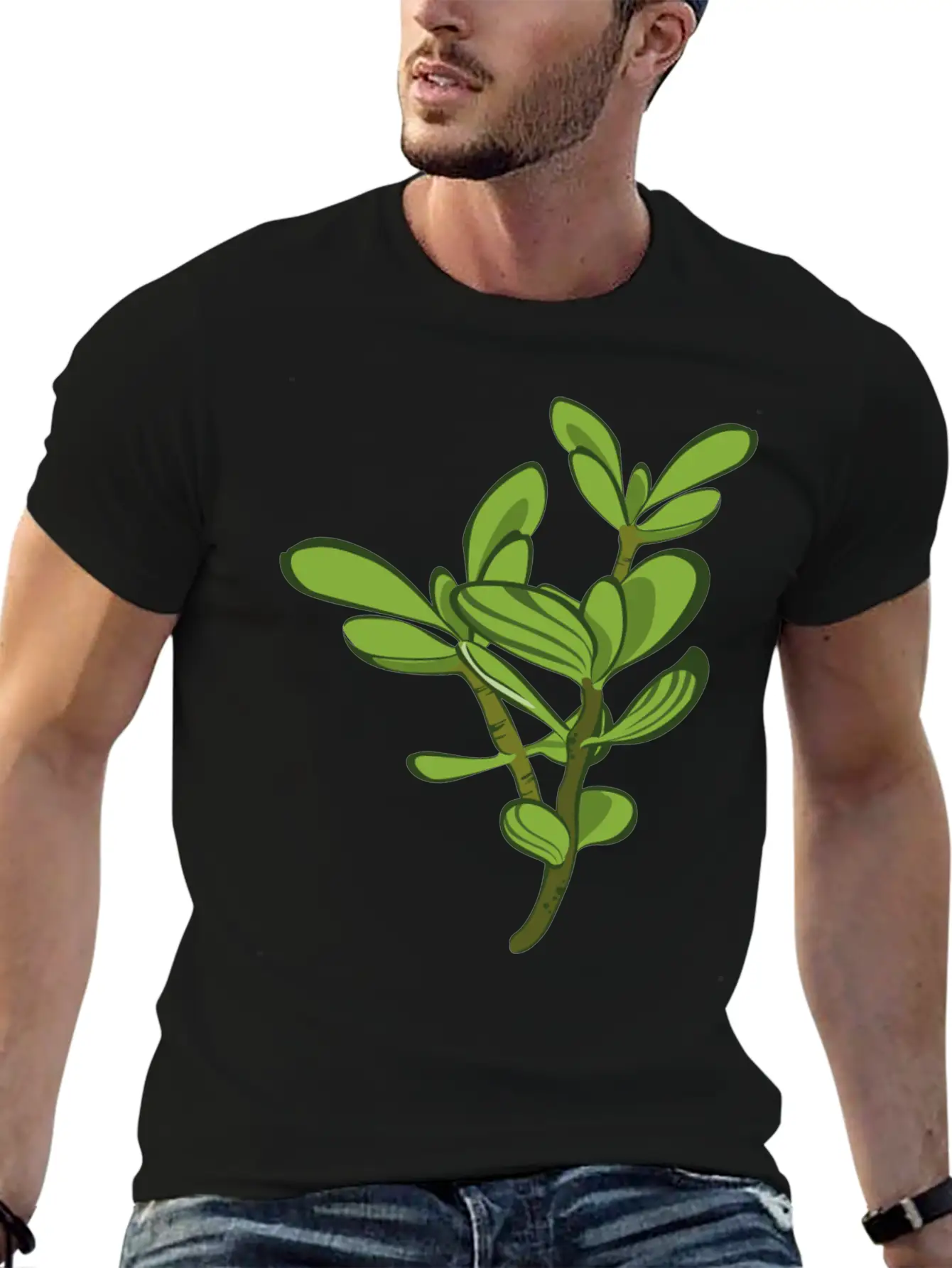 Succulent Unisex Casual T-Shirt – Clean Design For Daily Comfort