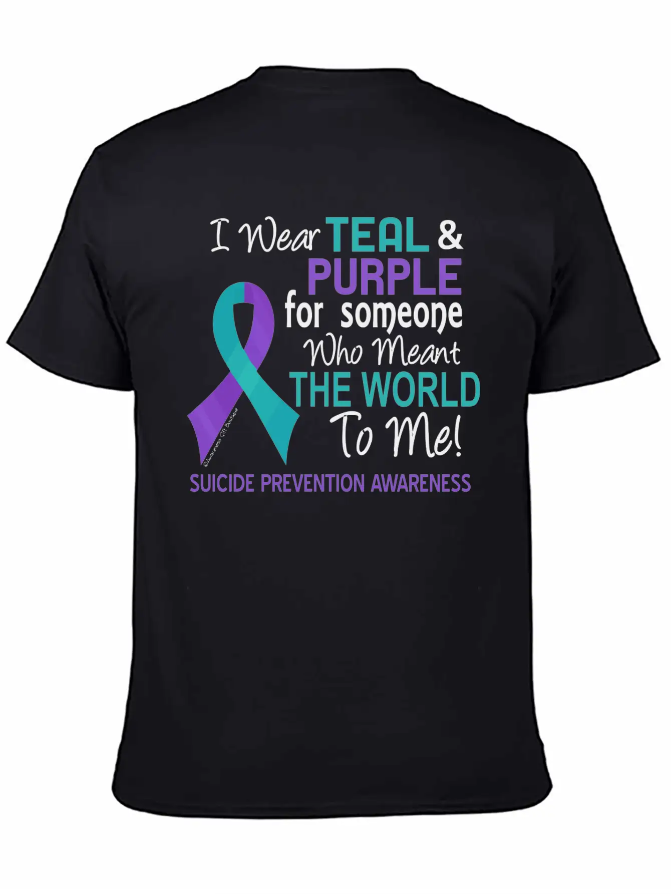 Suicide Prevention For Someone Who Meant World To Modern Fit Casual T-Shirt – Clean And Versatile Design