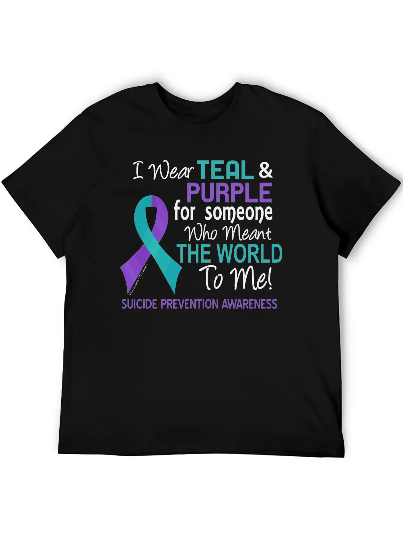 Suicide Prevention For Someone Who Meant World To Modern Fit Casual T-Shirt – Clean And Versatile Design