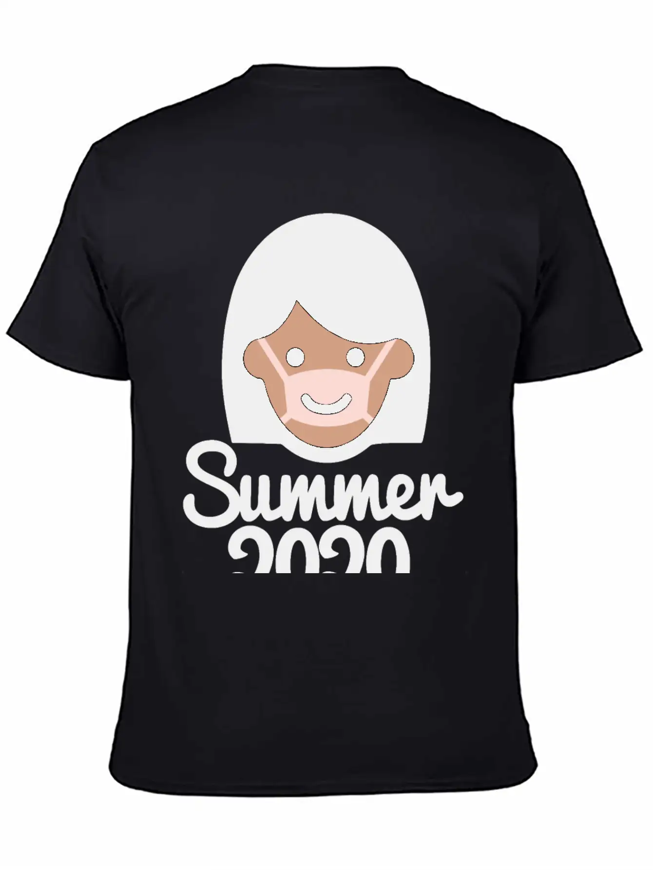 Summer 2020 Face Mask Sun Tanning Holiday Corona Modern Fit Casual T-Shirt – Clean And Versatile Design