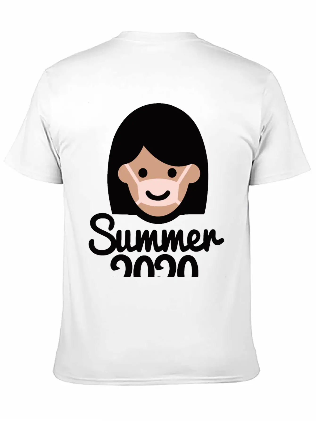 Summer 2020 Face Mask Sun Tanning Holiday Corona Modern Fit Casual T-Shirt – Clean And Versatile Design
