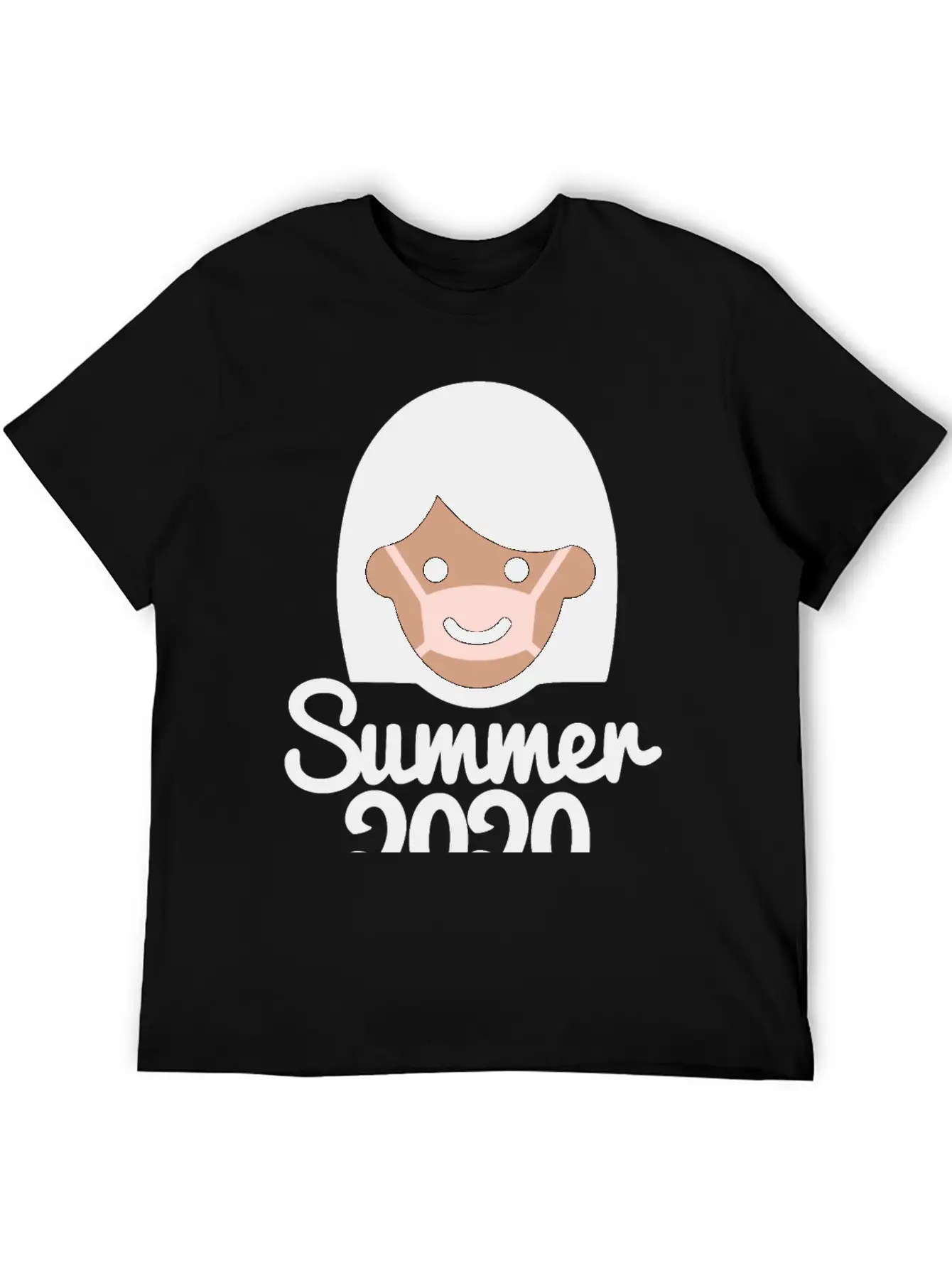 Summer 2020 Face Mask Sun Tanning Holiday Corona Modern Fit Casual T-Shirt – Clean And Versatile Design