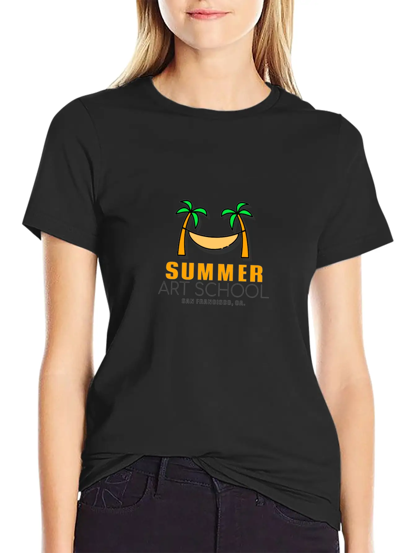 Summer Art School Soft Cotton Short Sleeve Tee – Unisex Wardrobe Staple