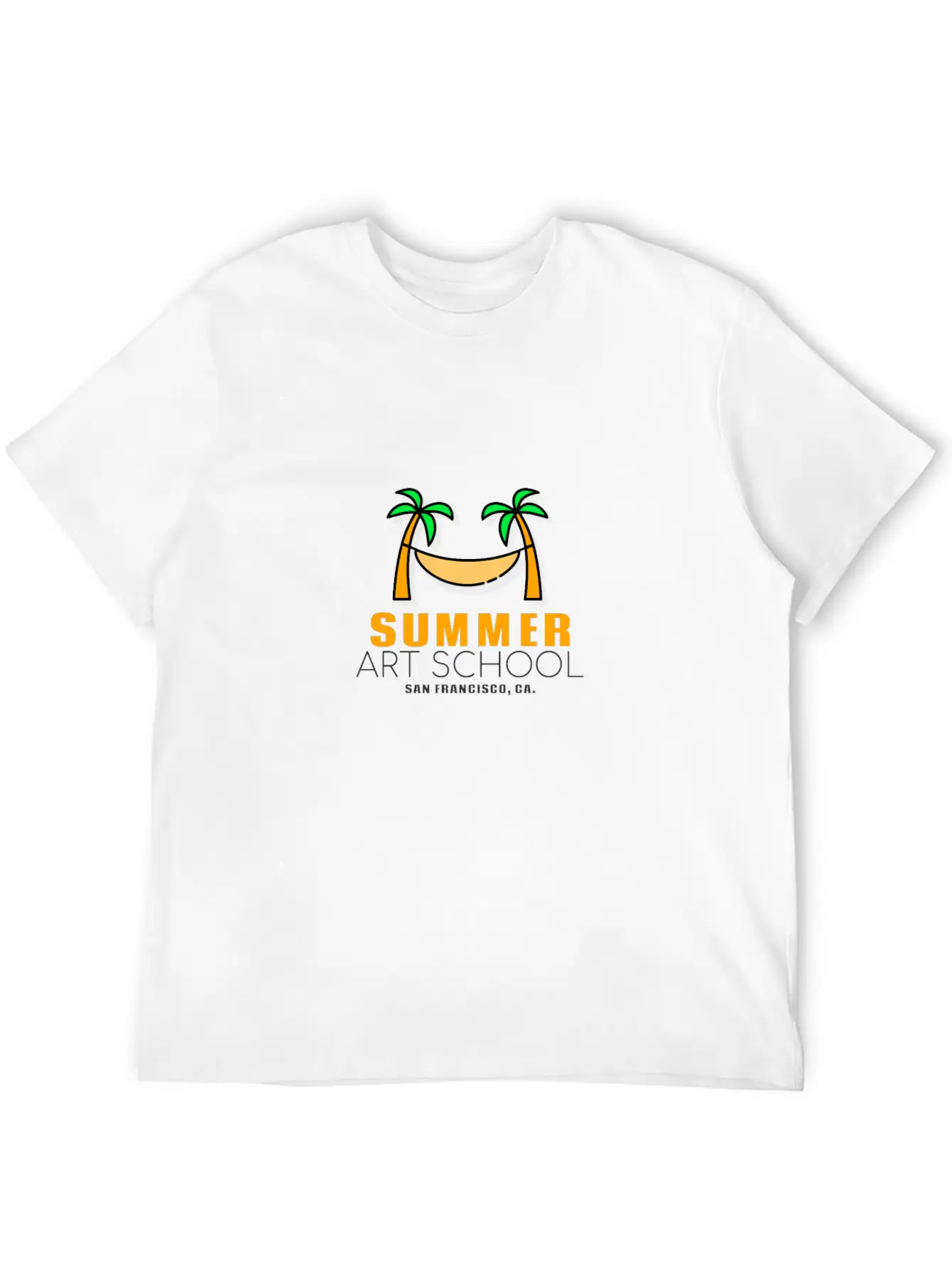 Summer Art School Soft Cotton Short Sleeve Tee – Unisex Wardrobe Staple