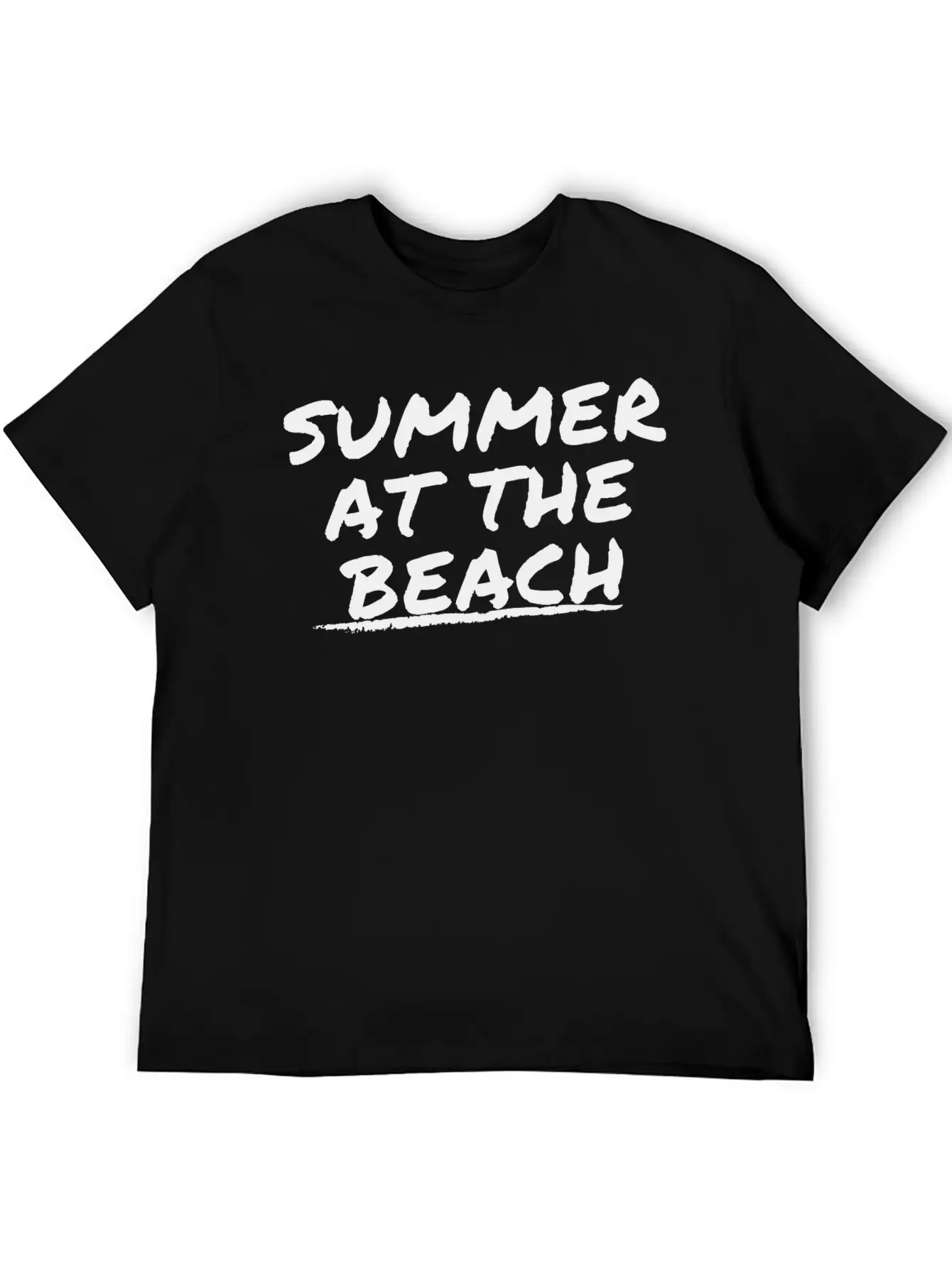 Summer At The Beach Modern Fit Casual T-Shirt – Clean And Versatile Design