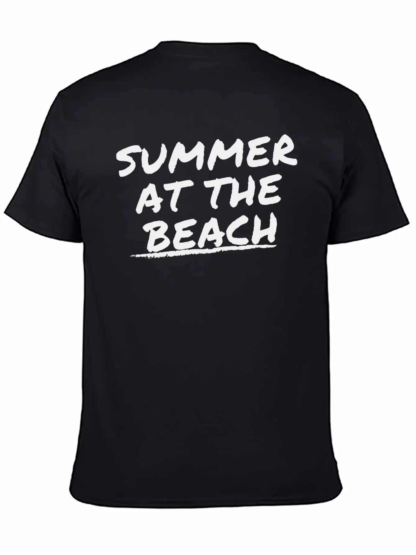Summer At The Beach Modern Fit Casual T-Shirt – Clean And Versatile Design