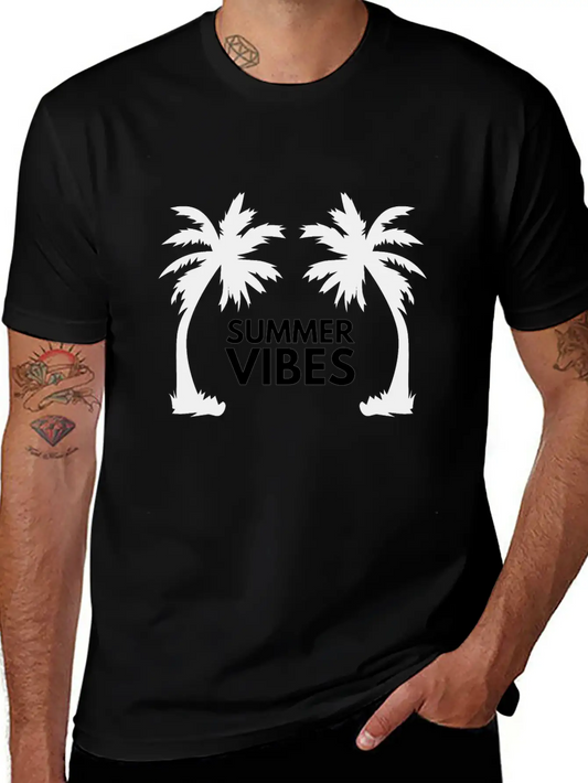 Summer Vibes Unisex Casual T-Shirt – Clean Design For Daily Comfort