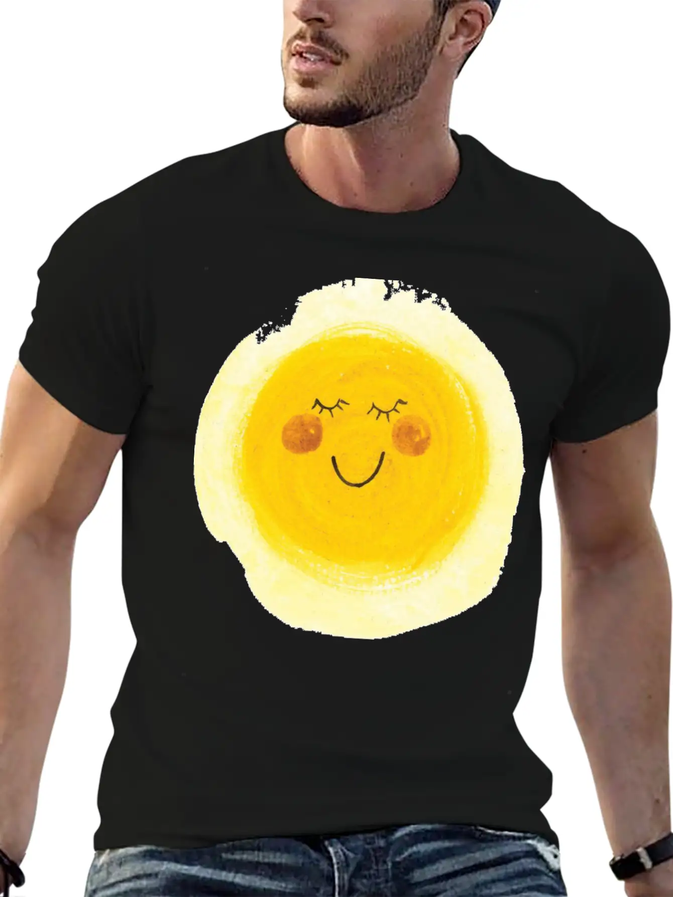 Sun Basic Graphic T-Shirt – Daily Comfort In Soft Cotton
