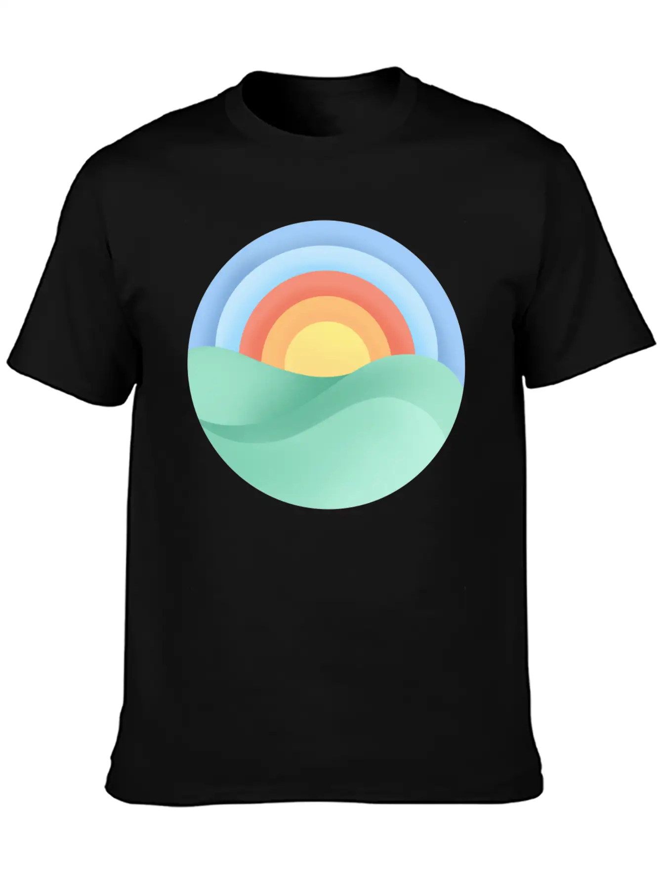 Sun Is Shining Modern Fit Casual T-Shirt ��� Clean And Versatile Design