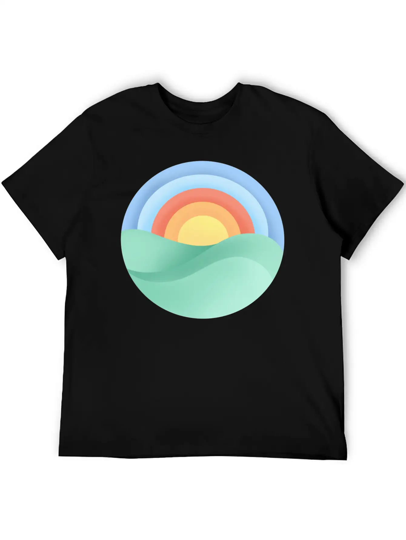 Sun Is Shining Modern Fit Casual T-Shirt ��� Clean And Versatile Design