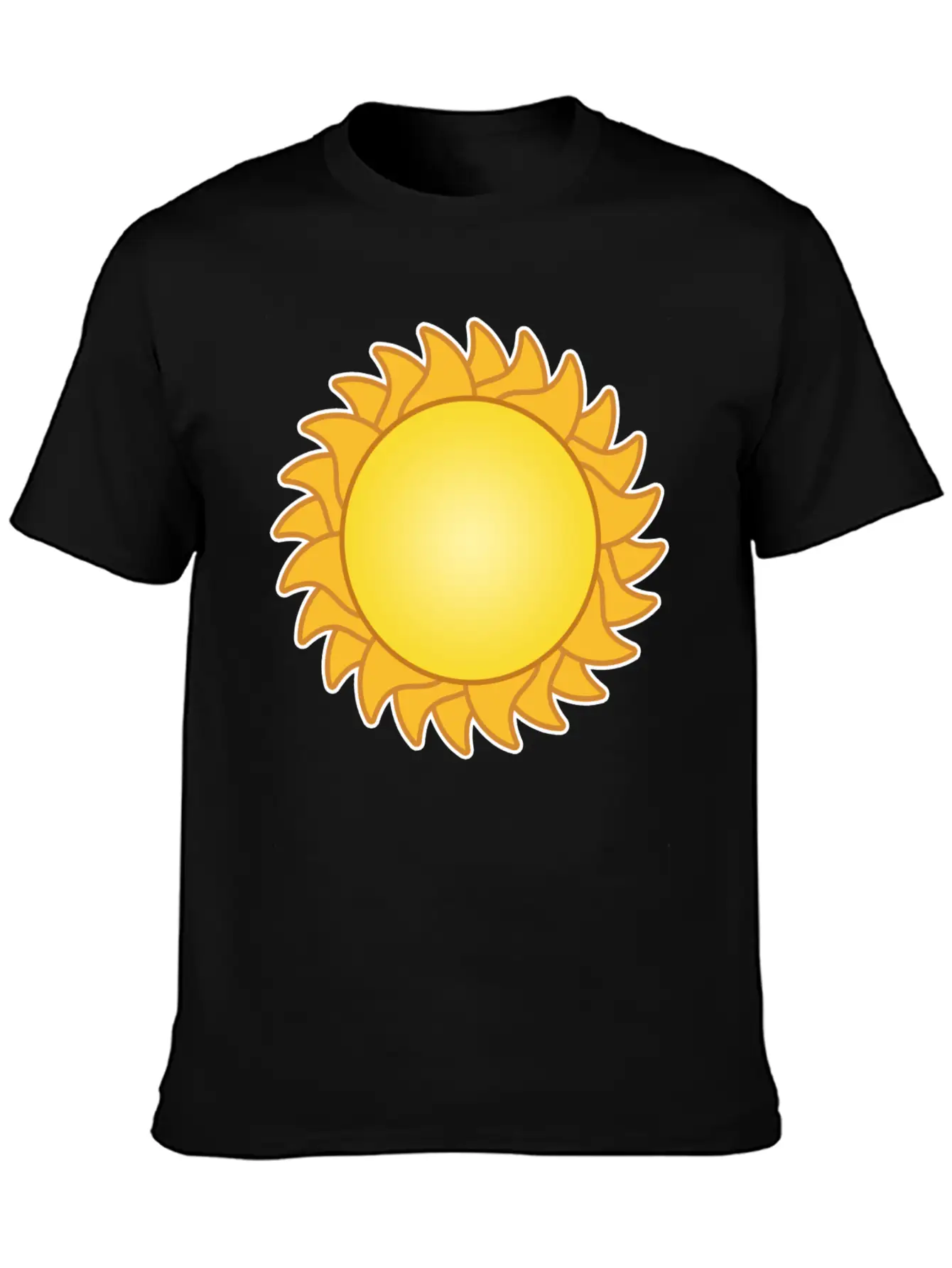 Sun Sol Sunset Sundown Sunbeams Sunshine Sunflower Lightweight Cotton T-Shirt – Daily Comfort Graphic Shirt