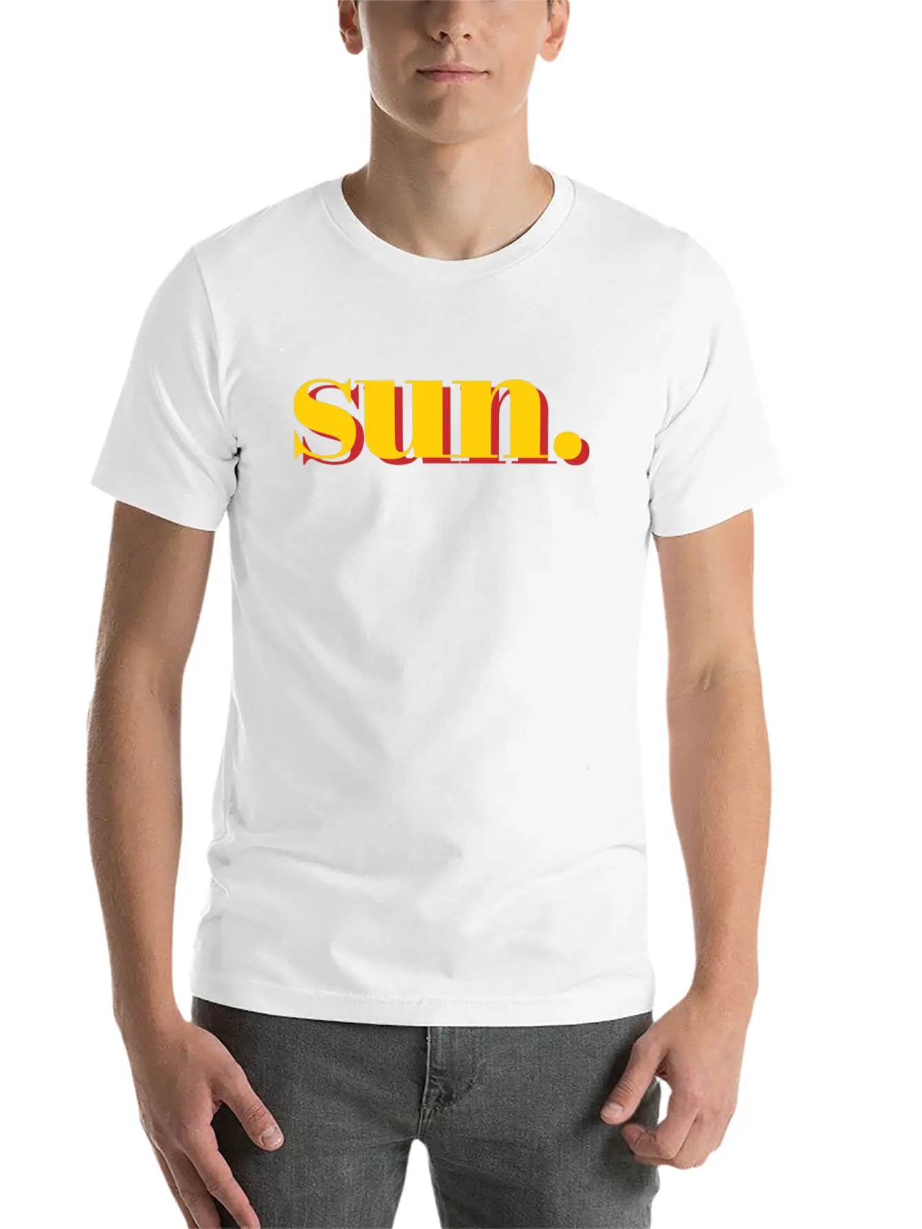 Sun Stylish Everyday T-Shirt – Unisex Basic Cotton Tee