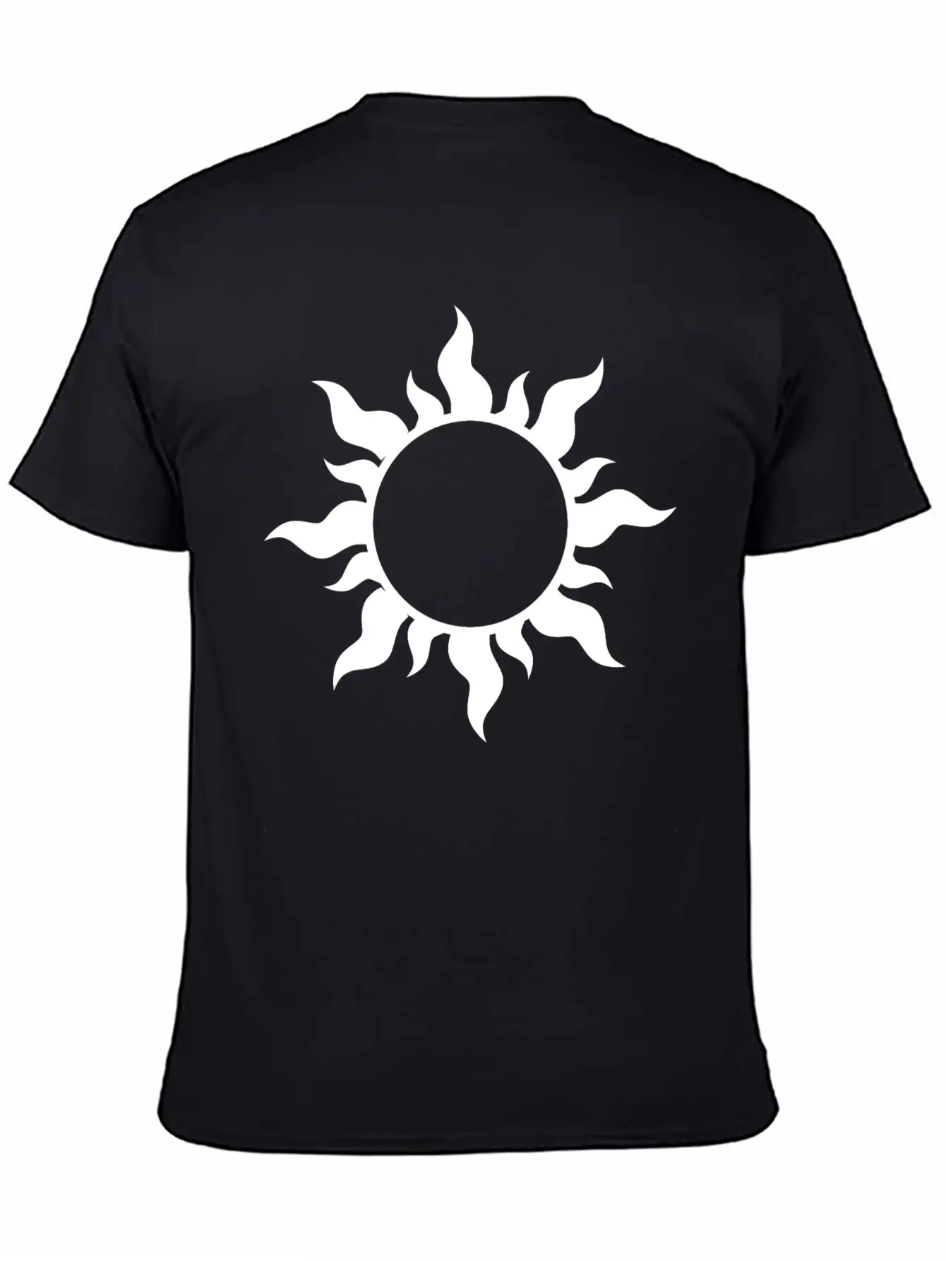 Sunburst Solar Eclipse Modern Fit Casual T-Shirt – Clean And Versatile Design