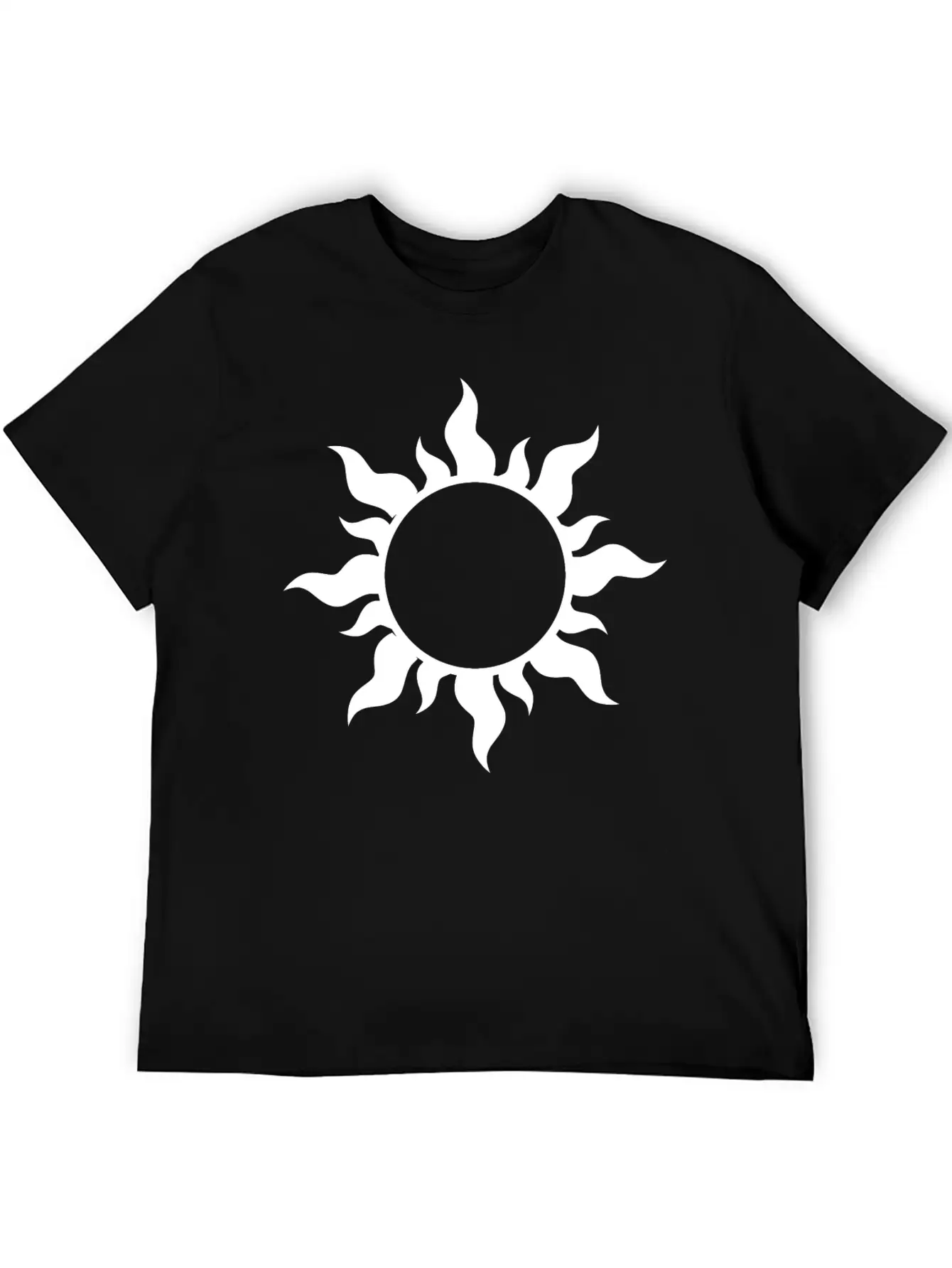 Sunburst Solar Eclipse Modern Fit Casual T-Shirt – Clean And Versatile Design