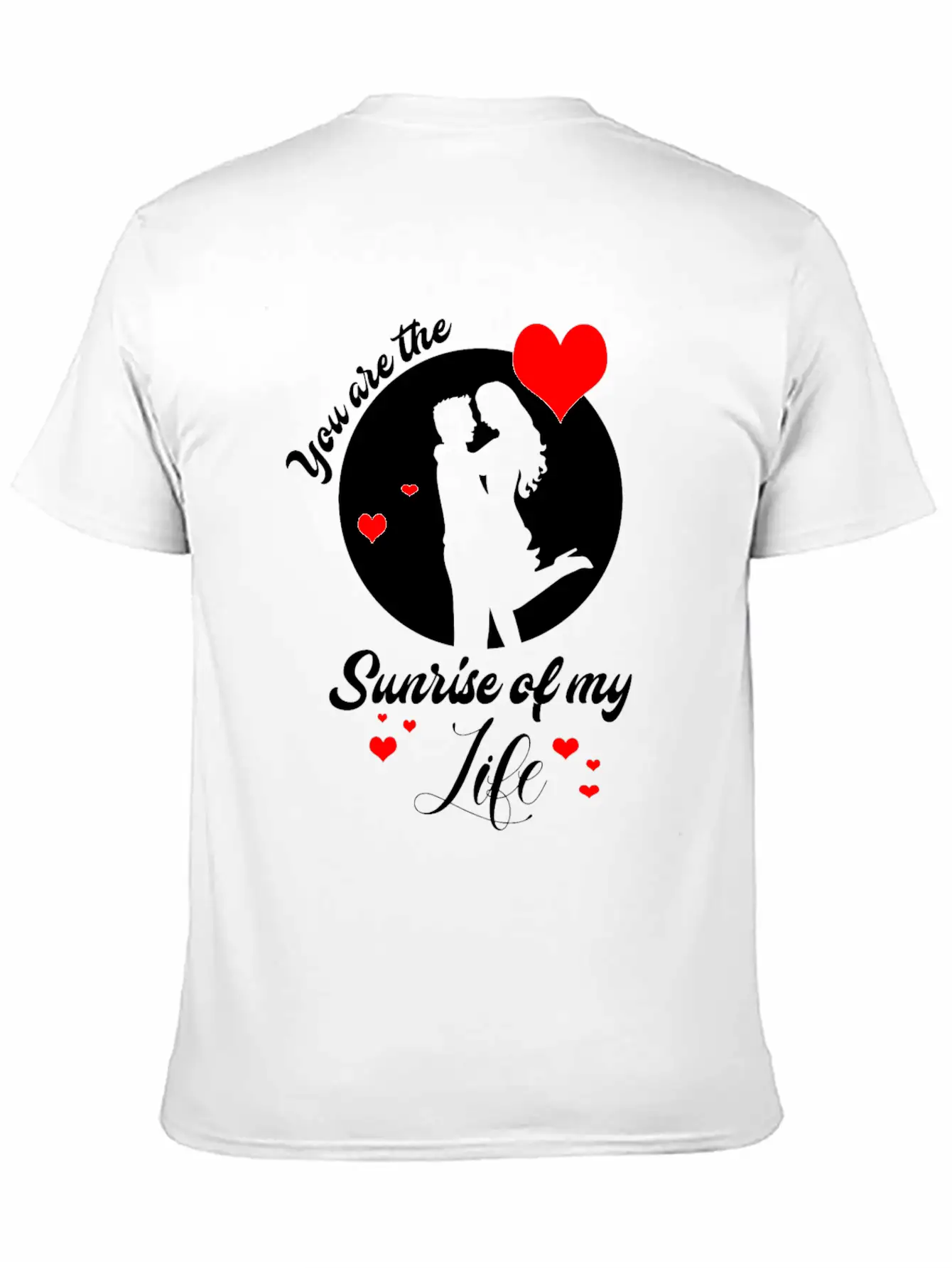 Sunrise Love Life Unisex Casual T-Shirt – Clean Design For Daily Comfort