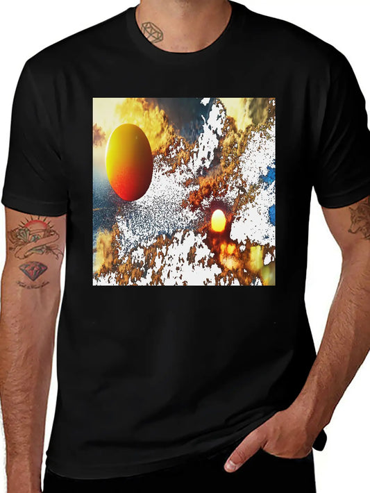 Sunset Soft Cotton Short Sleeve Tee – Unisex Wardrobe Staple