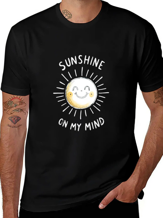 Sunshine On My Mind Relaxed Everyday Tee – Lightweight And Durable Cotton