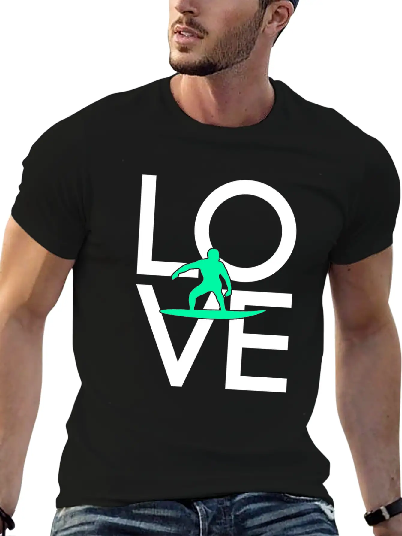 Surfing Classic Fit Graphic Tee For Daily Comfort – Unisex Cotton Shirt
