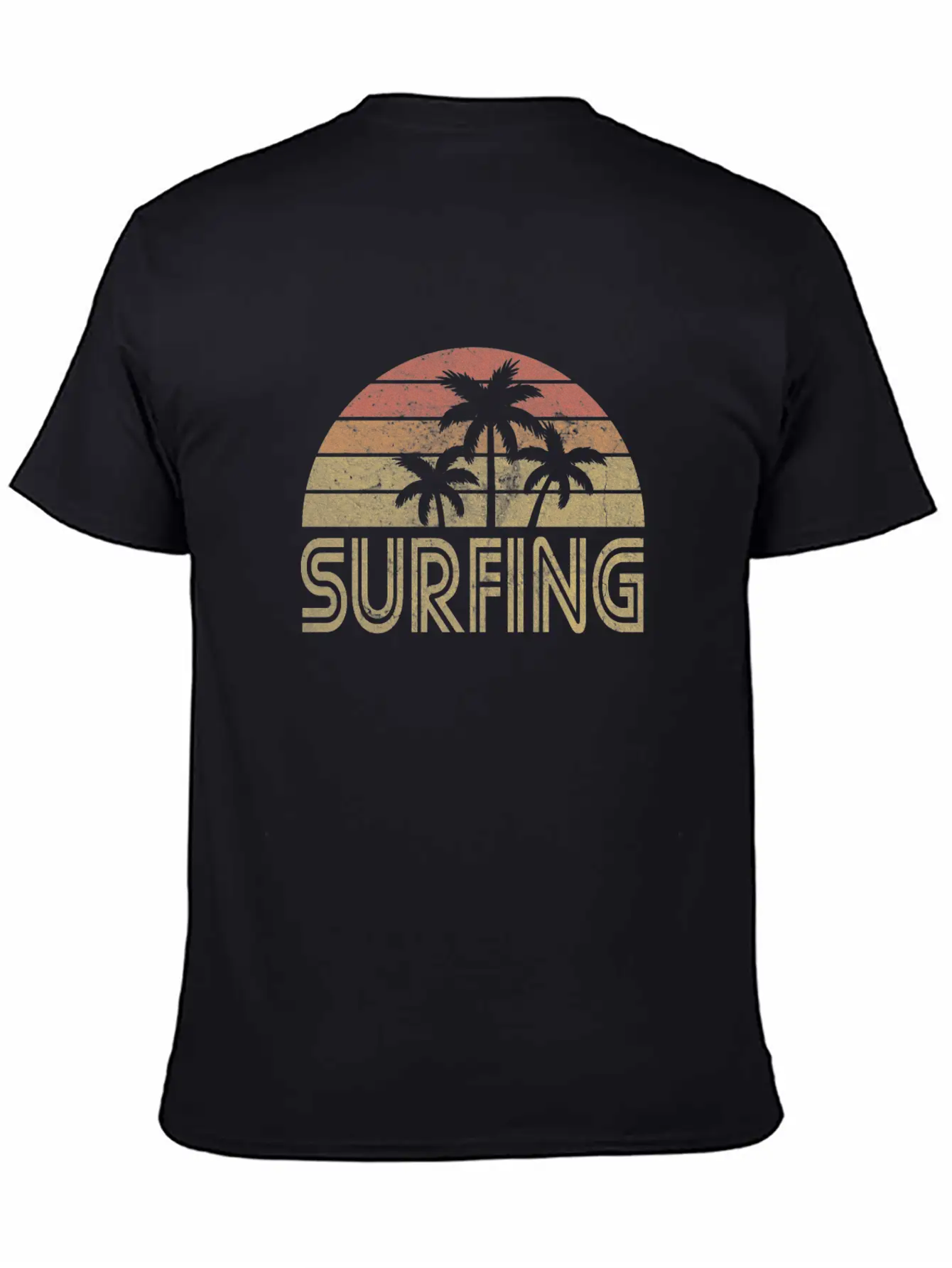 Surfing Surfing Sunset Surfing Waves Modern Fit Casual T-Shirt – Clean And Versatile Design