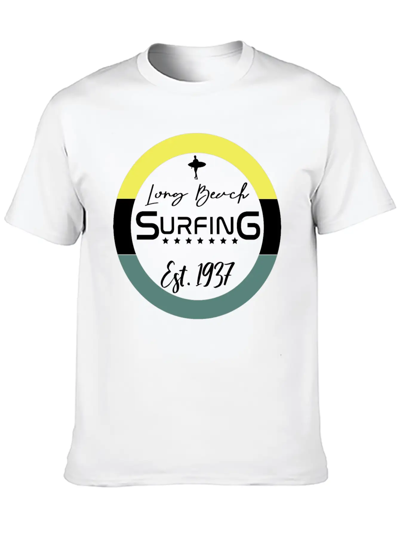 Surfing Unisex Casual T-Shirt – Clean Design For Daily Comfort