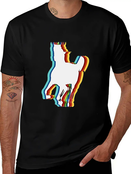 Surrealistic Horse - Psychedelic Art Modern Fit Casual T-Shirt ��� Clean And Versatile Design
