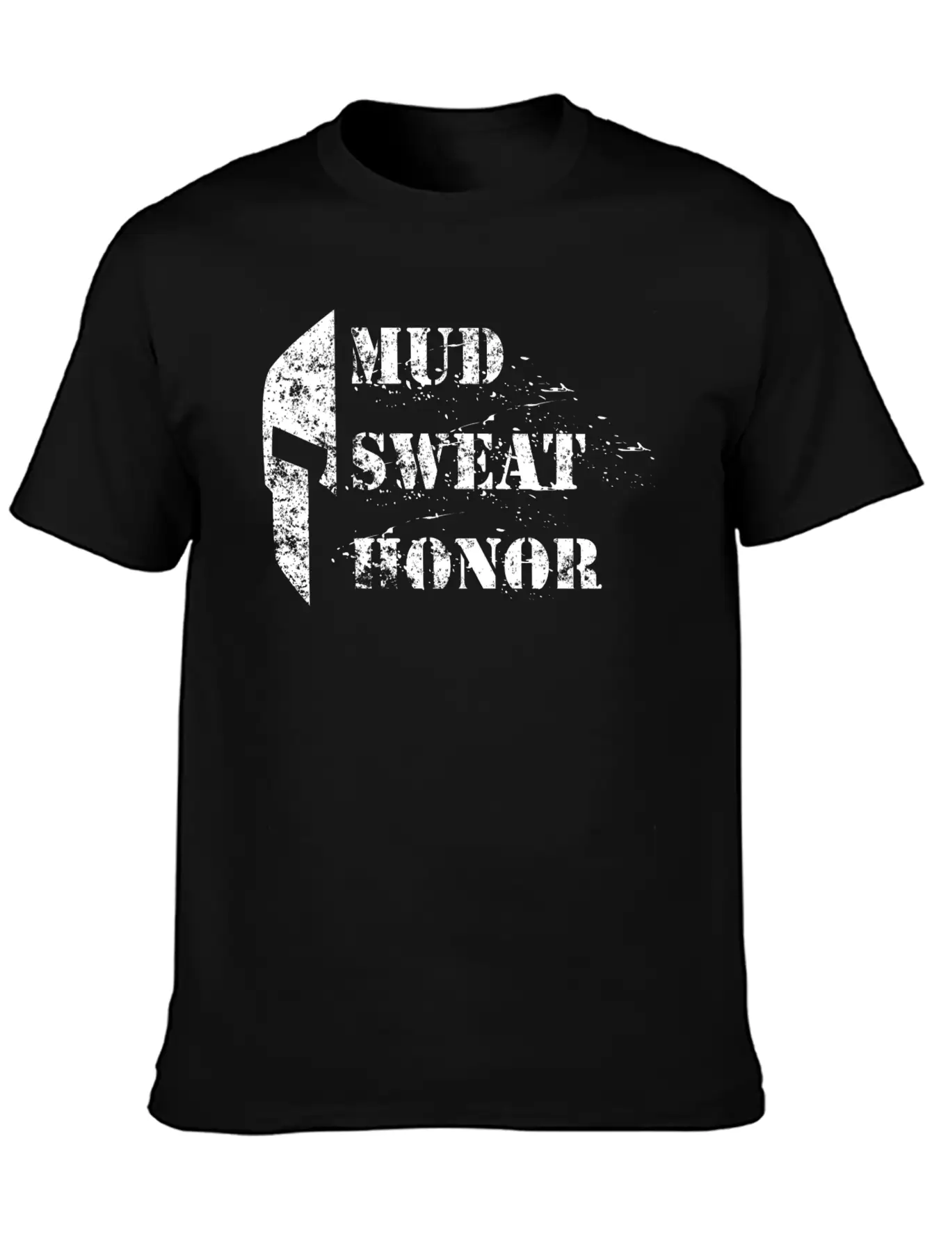 Sweat Mud Honor Sparta Unisex Casual T-Shirt – Clean Design For Daily Comfort