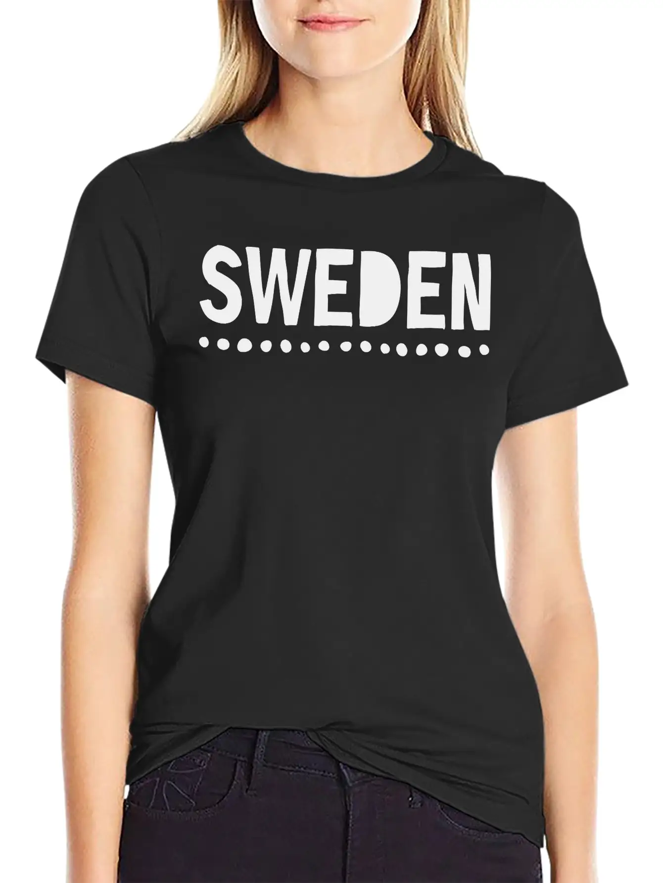 Sweden Type Modern Fit Casual T-Shirt – Clean And Versatile Design