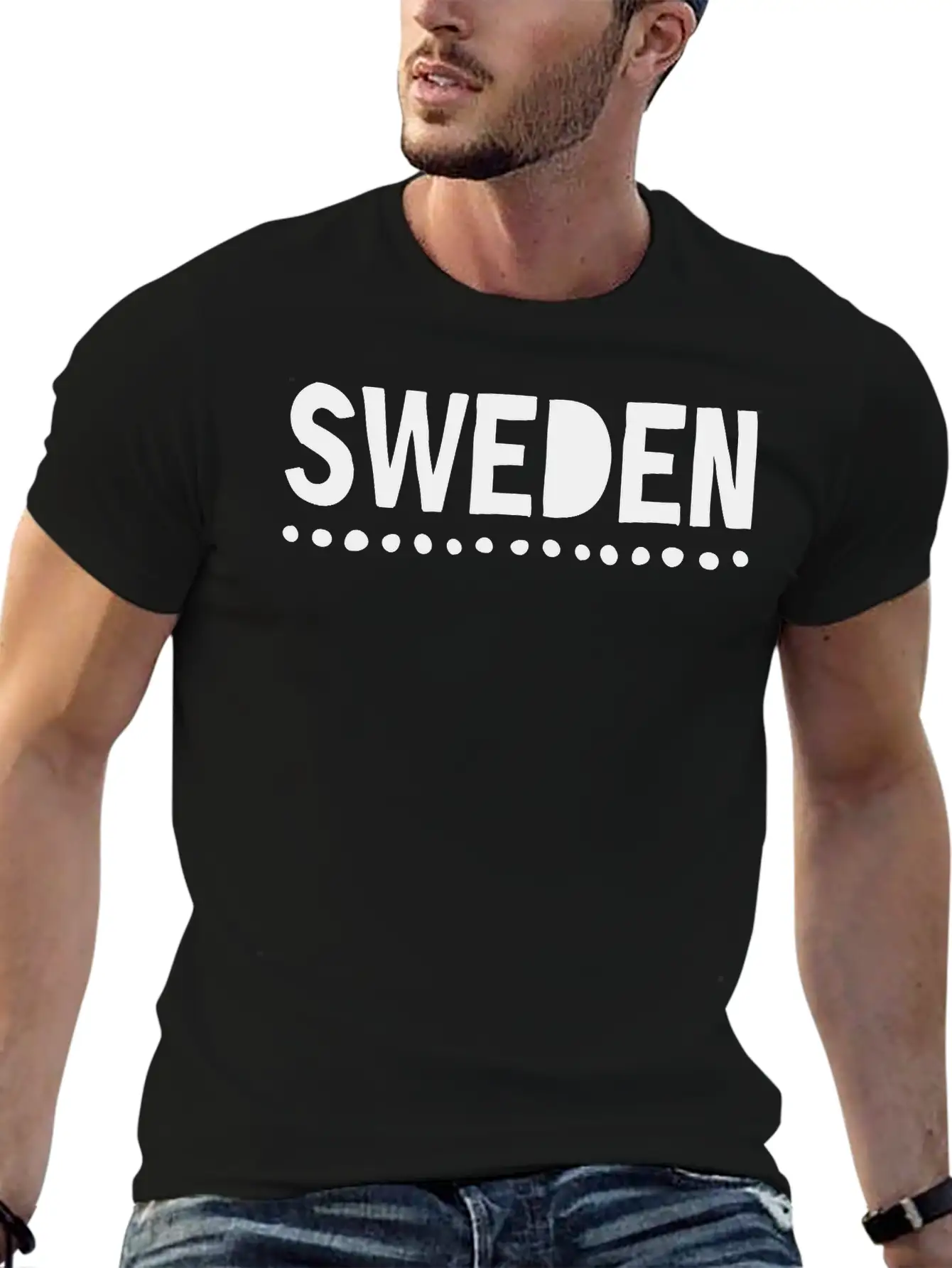 Sweden Type Modern Fit Casual T-Shirt – Clean And Versatile Design