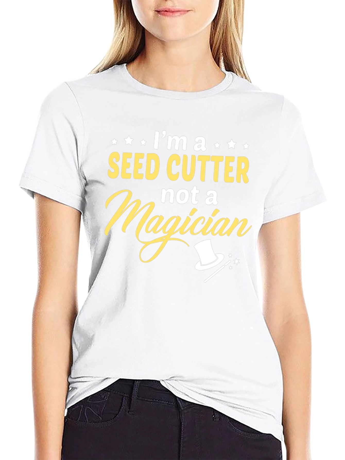Seed Cutter Not a Magician T-Shirt