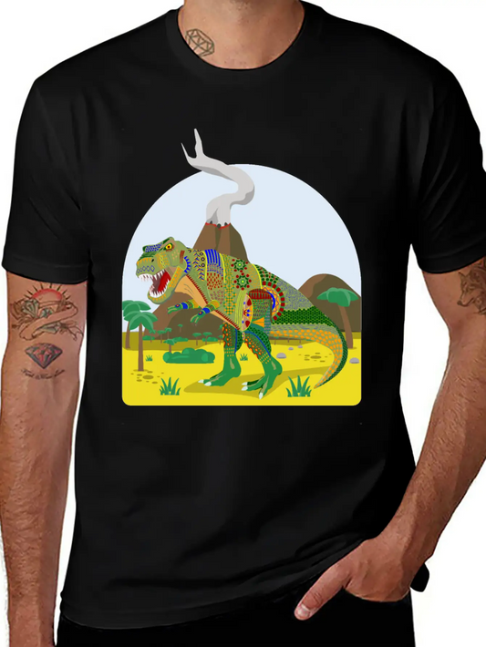 T Rex Alebrije Stylish Everyday T-Shirt – Unisex Basic Cotton Tee