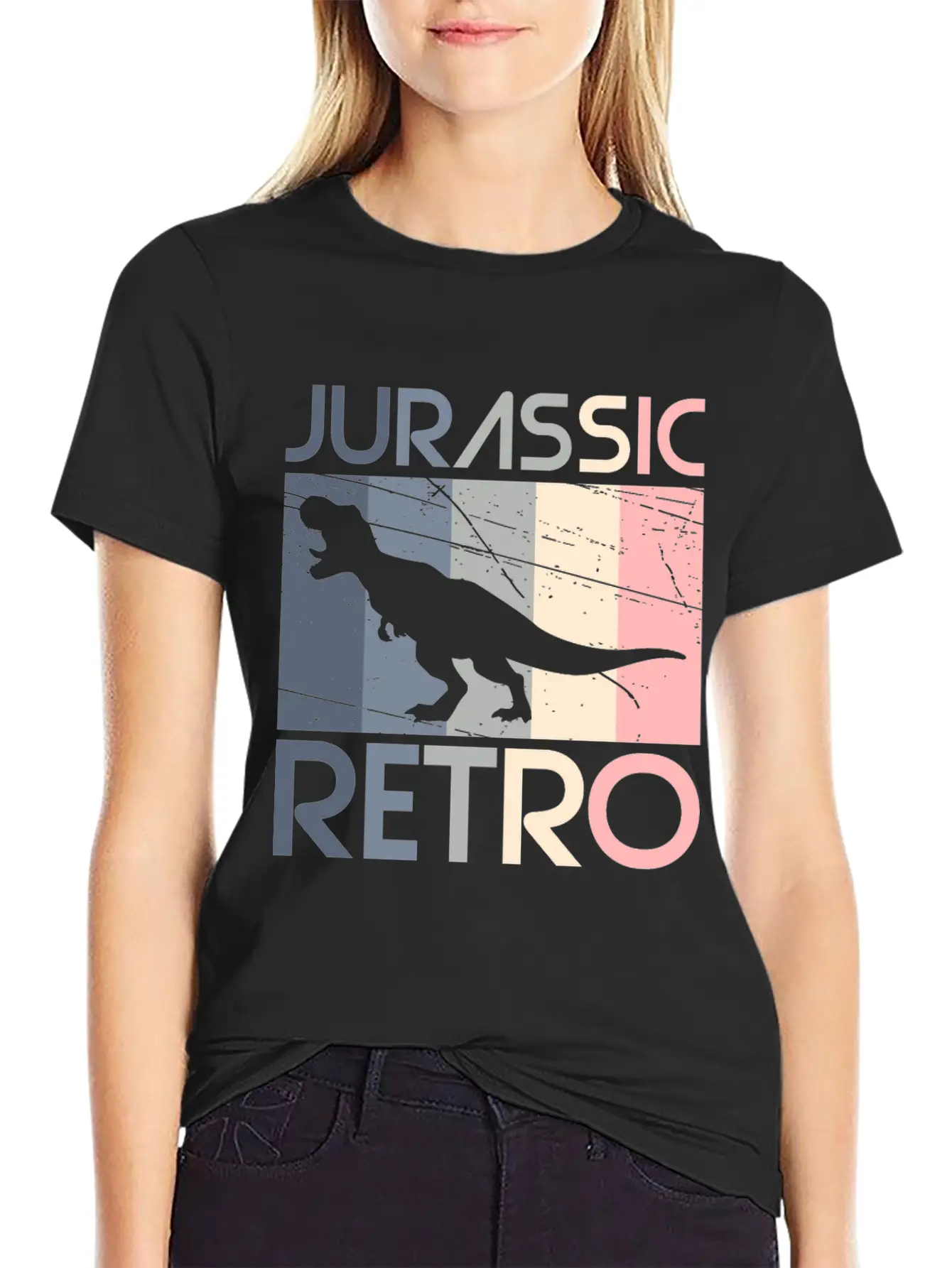 T-Rex Dinosaur Lightweight Cotton T-Shirt – Daily Comfort Graphic Shirt