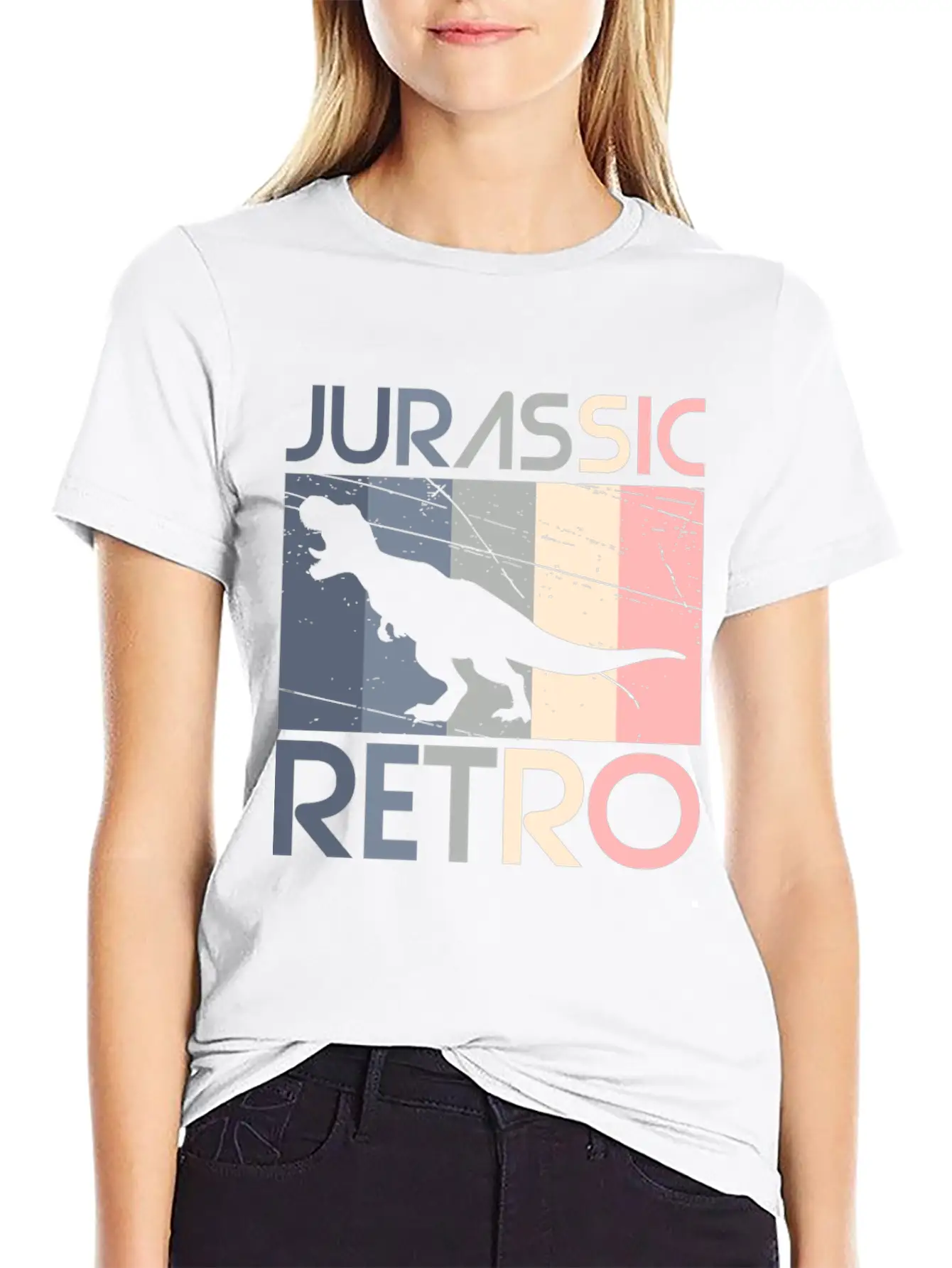 T-Rex Dinosaur Lightweight Cotton T-Shirt – Daily Comfort Graphic Shirt